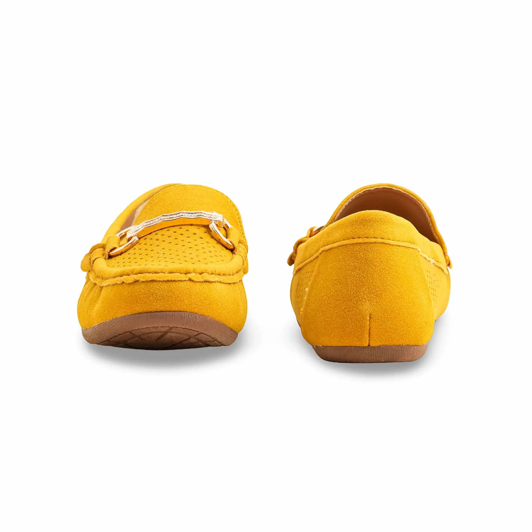 Mustard Moccasin WN4498 Smile Step Trendy