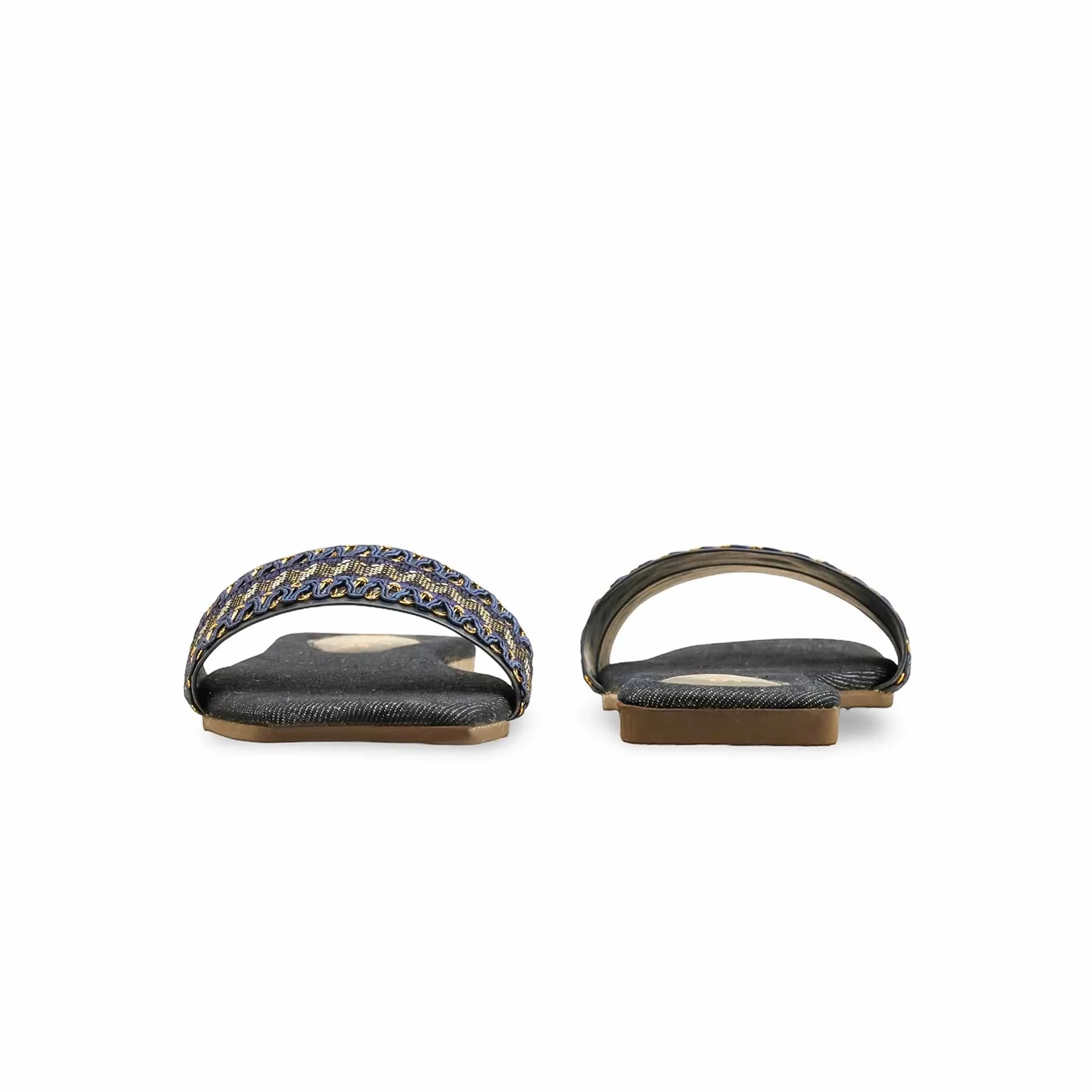 Navy Casual Slipper CL2136 Everyday Cushioning