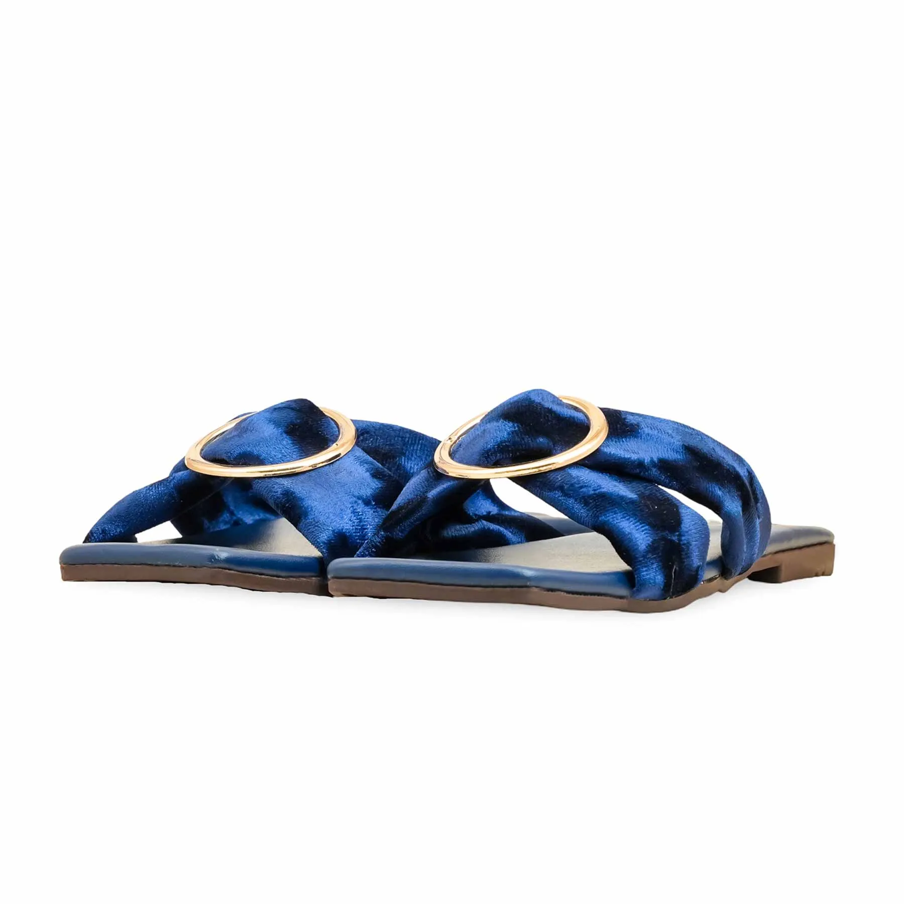 Street Fest Navy Casual Slipper For Women CL2122