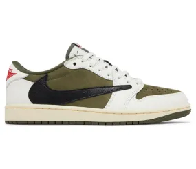 Fashion Movement Torque Control Men's Nike Air Jordan 1 Low OG SP "Travis Scott" (Reverse Olive)