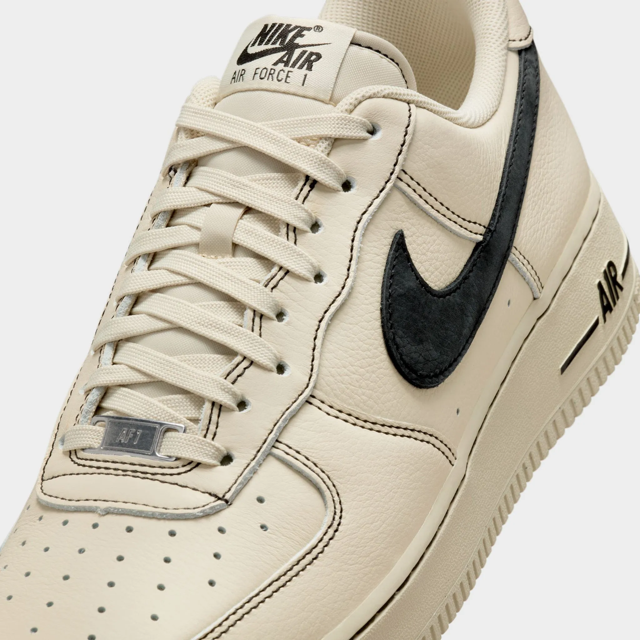 Nike Air Force 1 '07 LV8 Light Khaki / Black Quick Response Lightweight Use