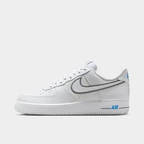 Nike Air Force 1 '07 White / Cool Grey - Photo Blue Multi Density Foam Layering Low Zone