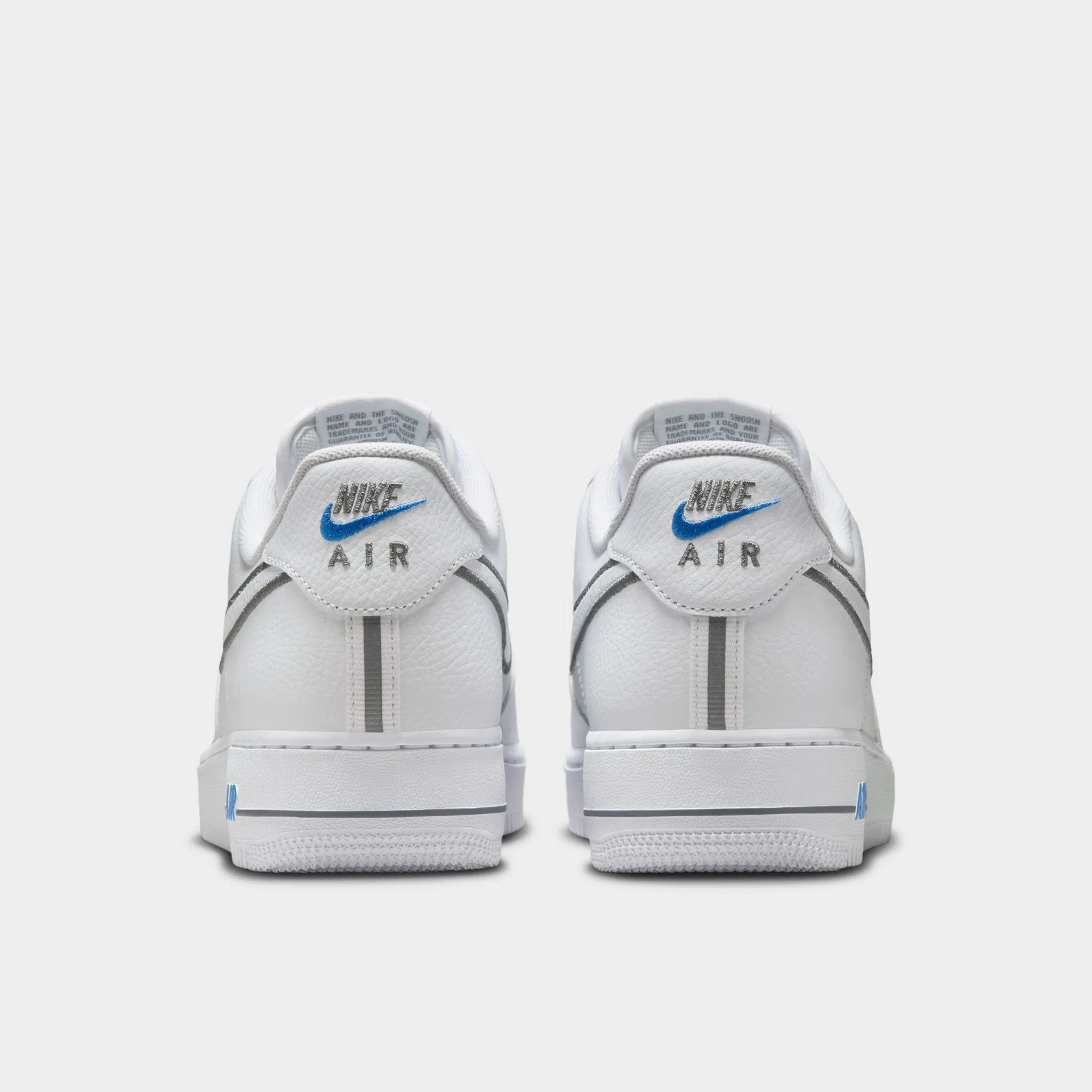 Nike Air Force 1 '07 White / Cool Grey - Photo Blue Sport Casual
