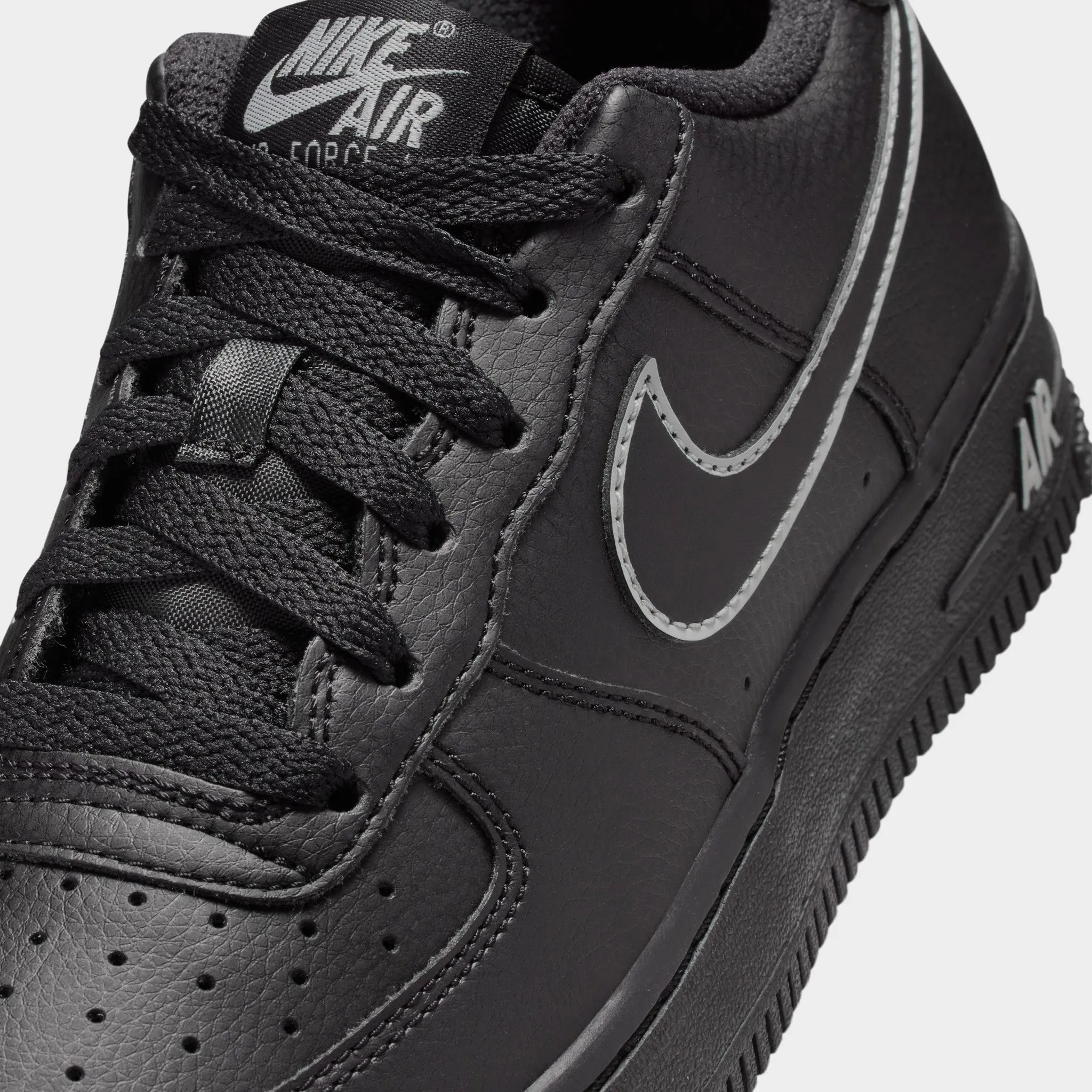 Torsional Rigidity City Drive Nike Air Force 1 GS Black / Light Smoke Grey