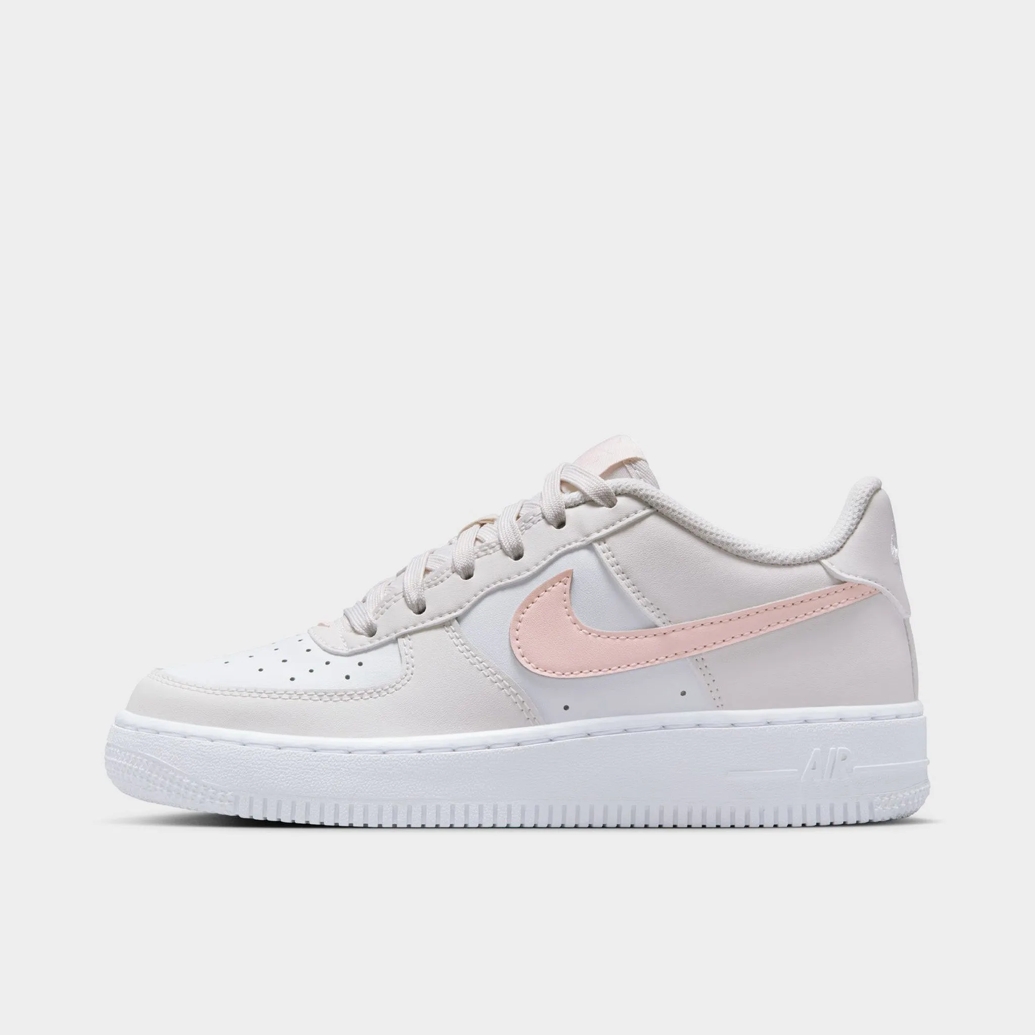 Nike Air Force 1 GS Phantom / Echo Pink - Summit White Odor control