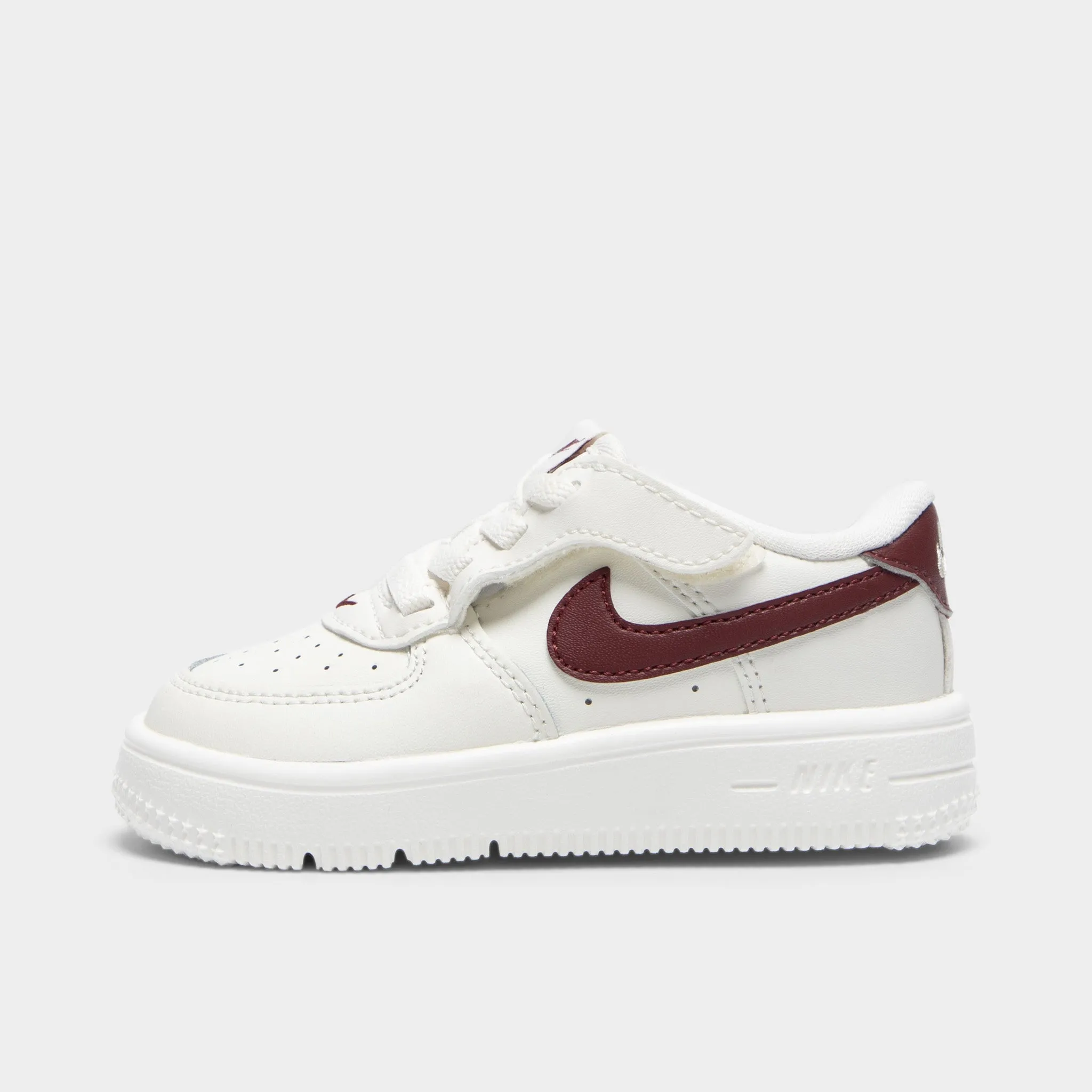 Nike Air Force 1 Low Easyon TD Sail / Dark Team Red Low Collar Design Airflow Channel System