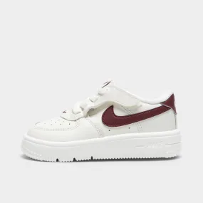 Nike Air Force 1 Low Easyon TD Sail / Dark Team Red Low Collar Design Airflow Channel System