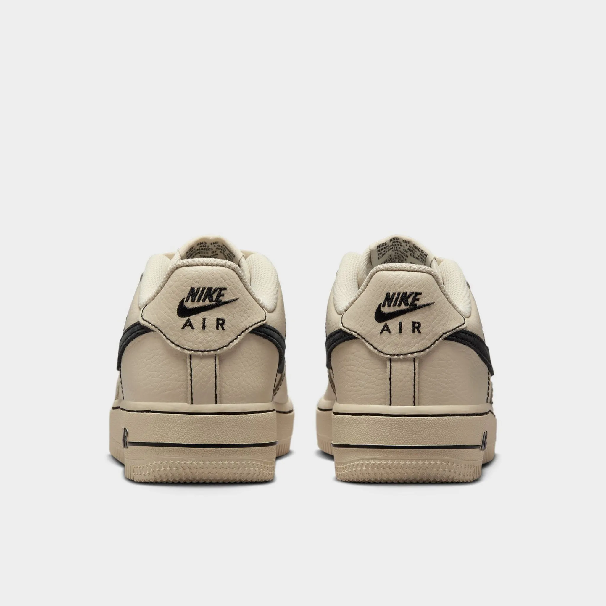 Smart Choice Shock absorption tech Nike Air Force 1 LV8 4 GS Light Khaki / Black