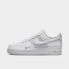 Cushioned Midsole Nike Air Force 1 White / Silver