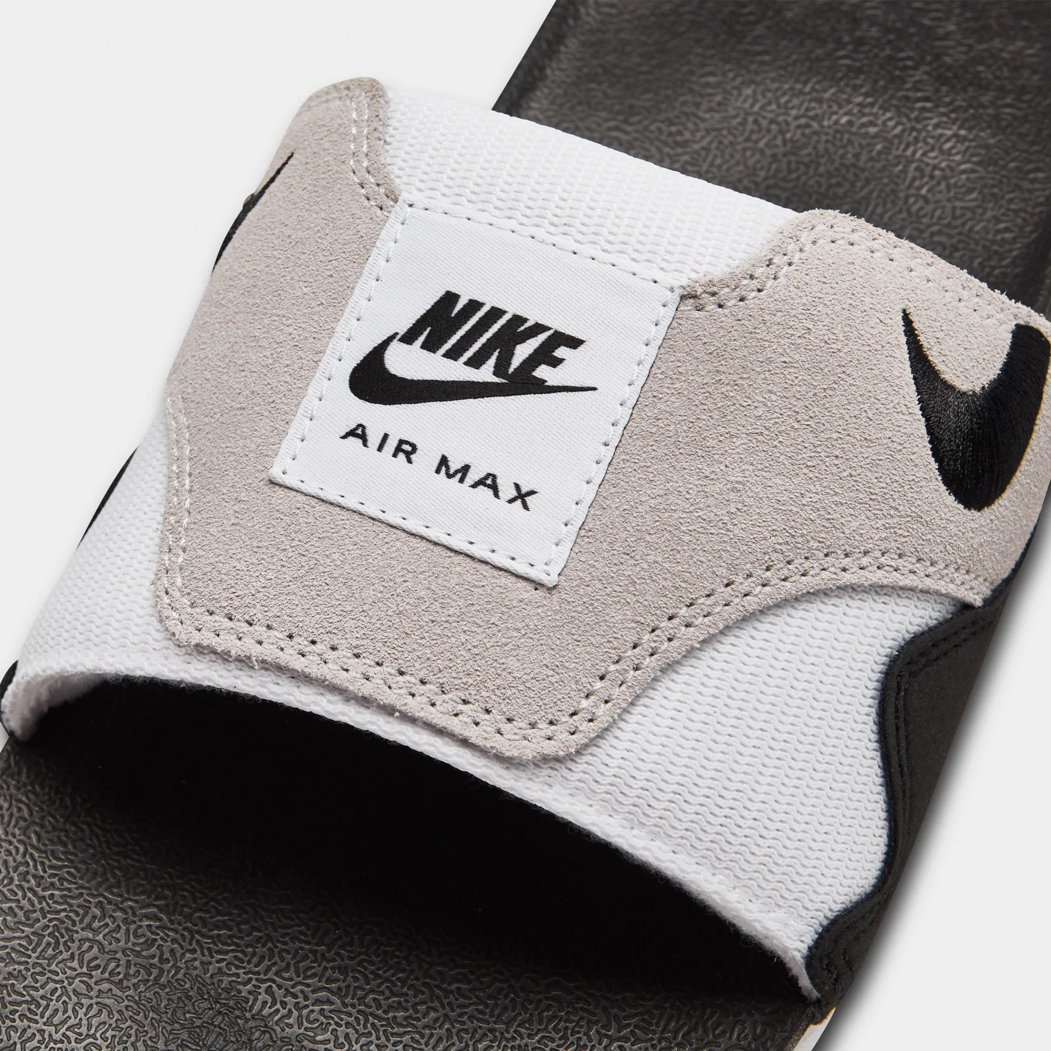 Nike Air Max 1 Slide White / Black - Neutral Grey Tensile Barrier Tech Classy flair