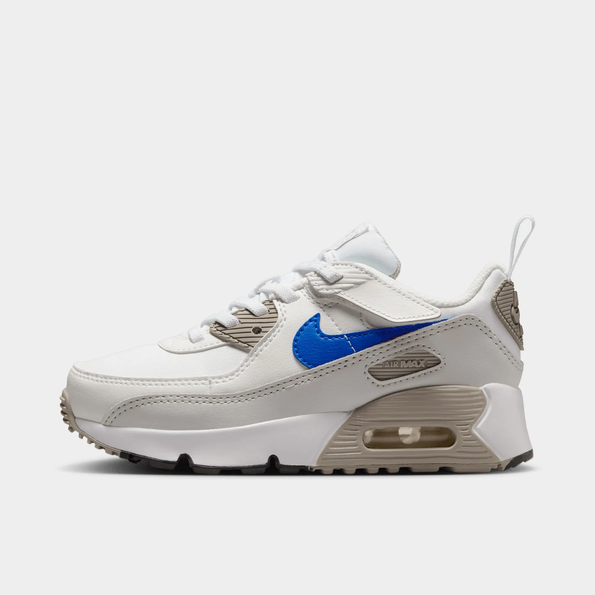 Athletic materials Nike Air Max 90 EasyOn PS White / Racer Blue - College Grey