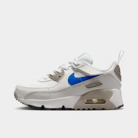 Athletic materials Nike Air Max 90 EasyOn PS White / Racer Blue - College Grey