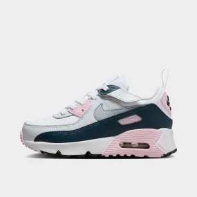 Boosted touch Walking Nike Air Max 90 EasyOn PS White / Wolf Grey - Pink Foam