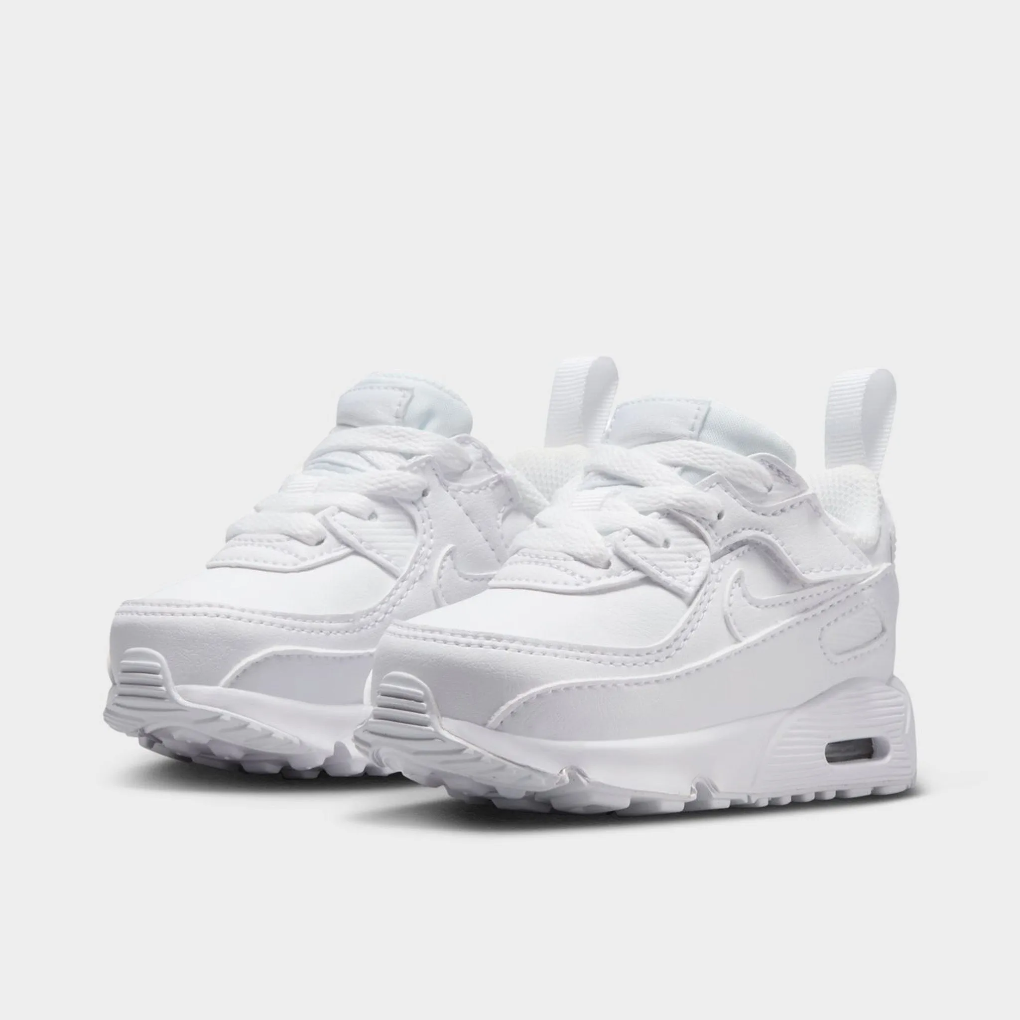 Nike Air Max 90 Easyon TD White / Metallic Silver Urban Luxury Velcro fastening