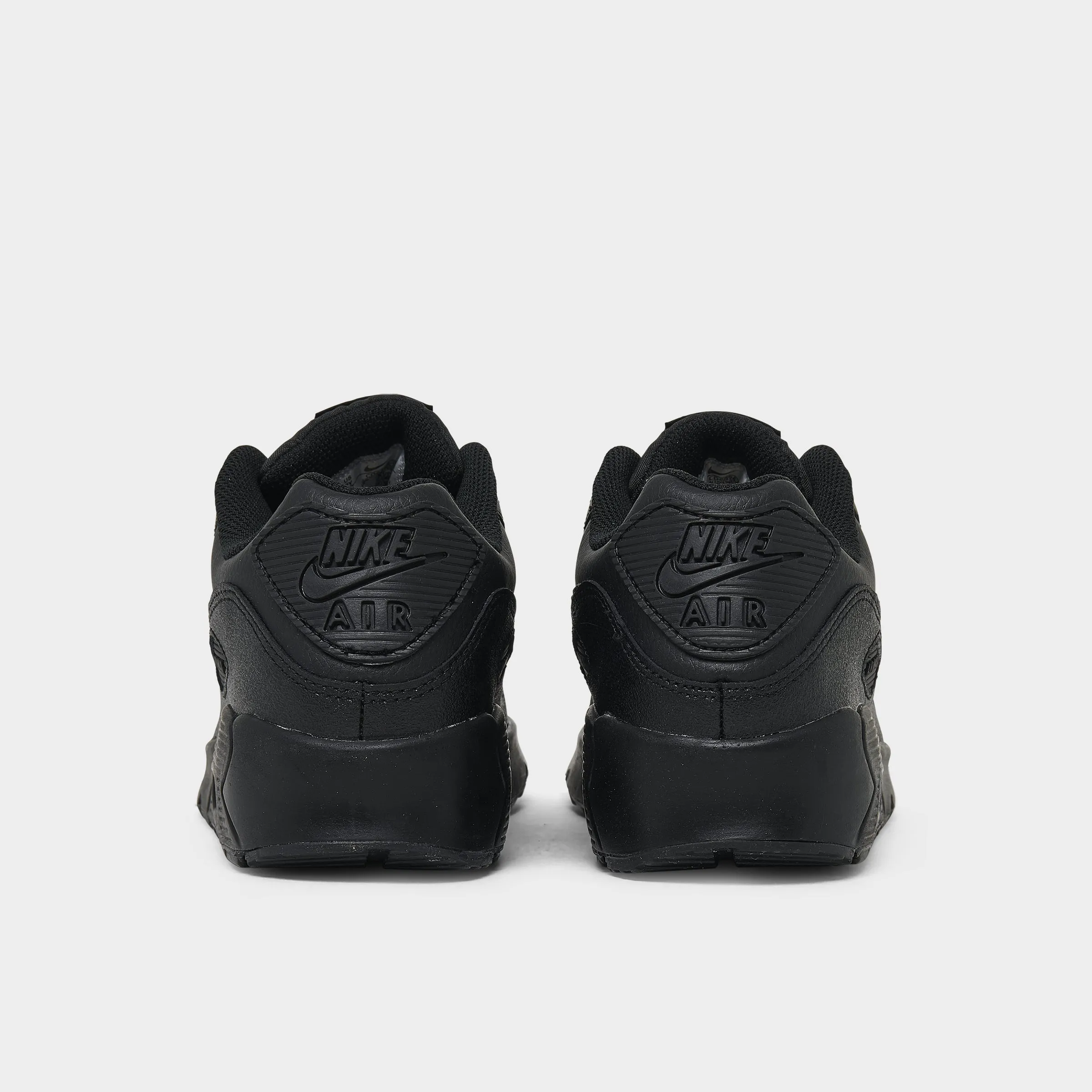 Nike Air Max 90 LTR GS Black / Black - White Classic Performance Comfortable Arch