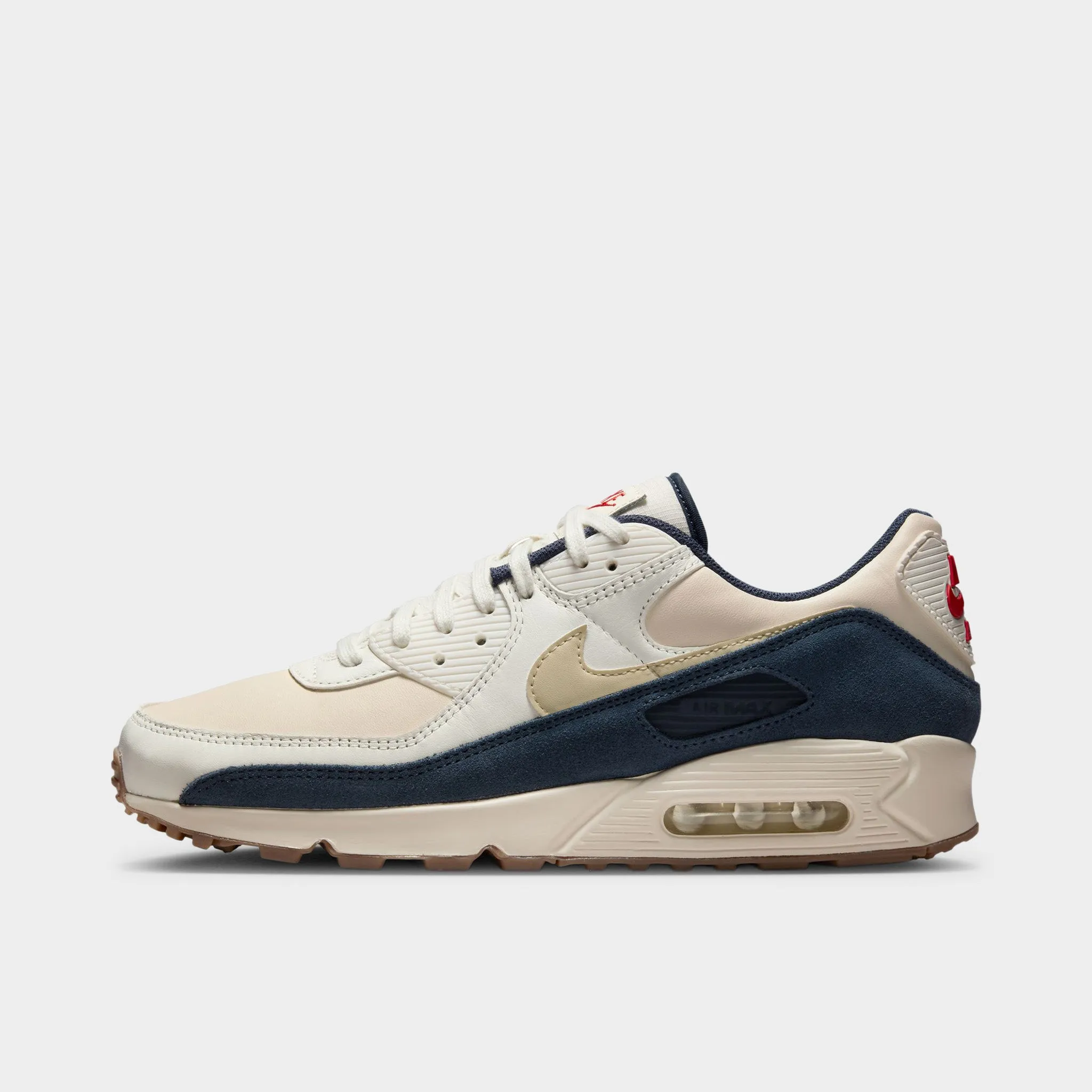 Nike Air Max 90 PRM Pale Ivory / Light Khaki Lean Profile