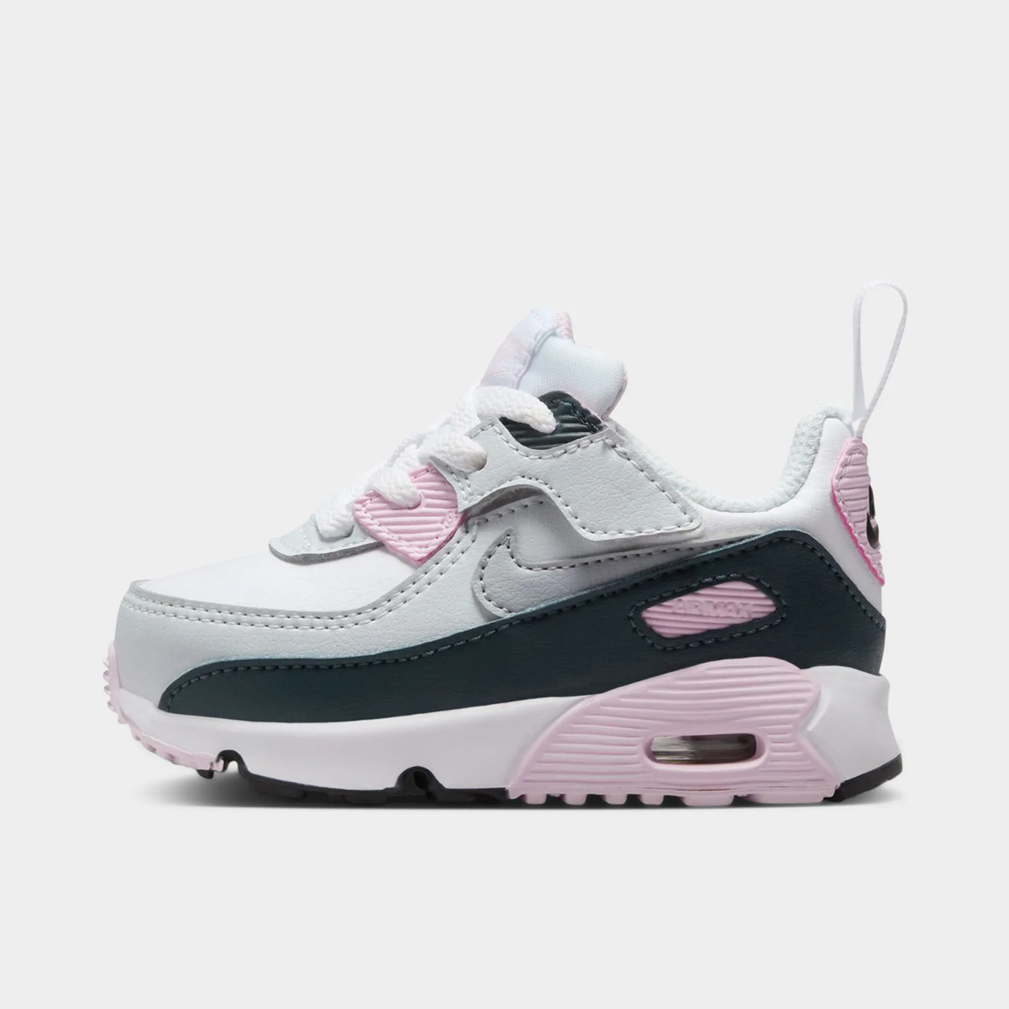 Grip Sole Nike Air Max 90 TD EasyOn White / Wolf Grey - Pink Foam