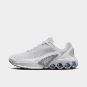 Nike Air Max DN GS White / White - Metallic Silver Flat Surface