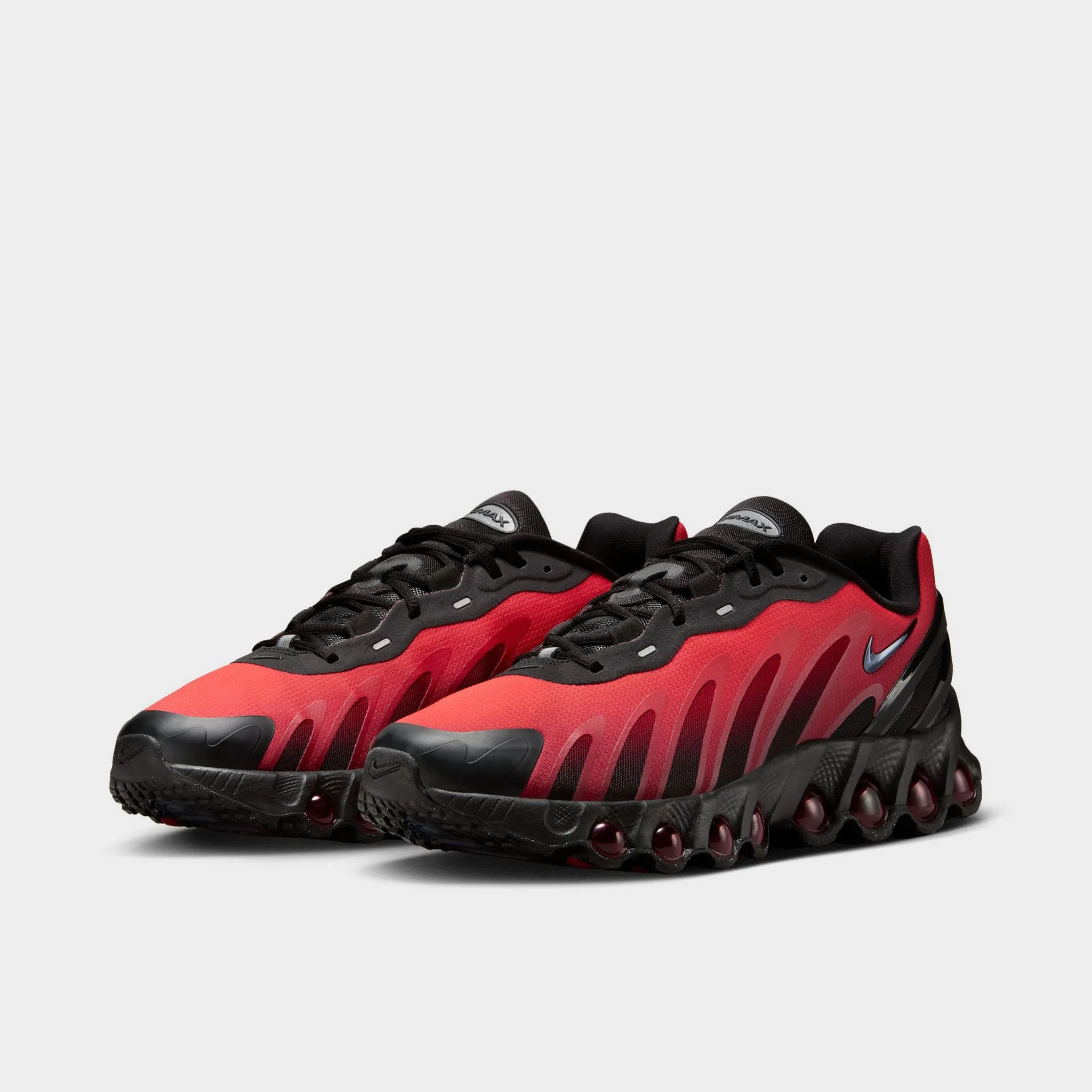 Nike Air Max DN8 Black / Black - University Red` Shock Absorbing TPU Lifestyle Mode