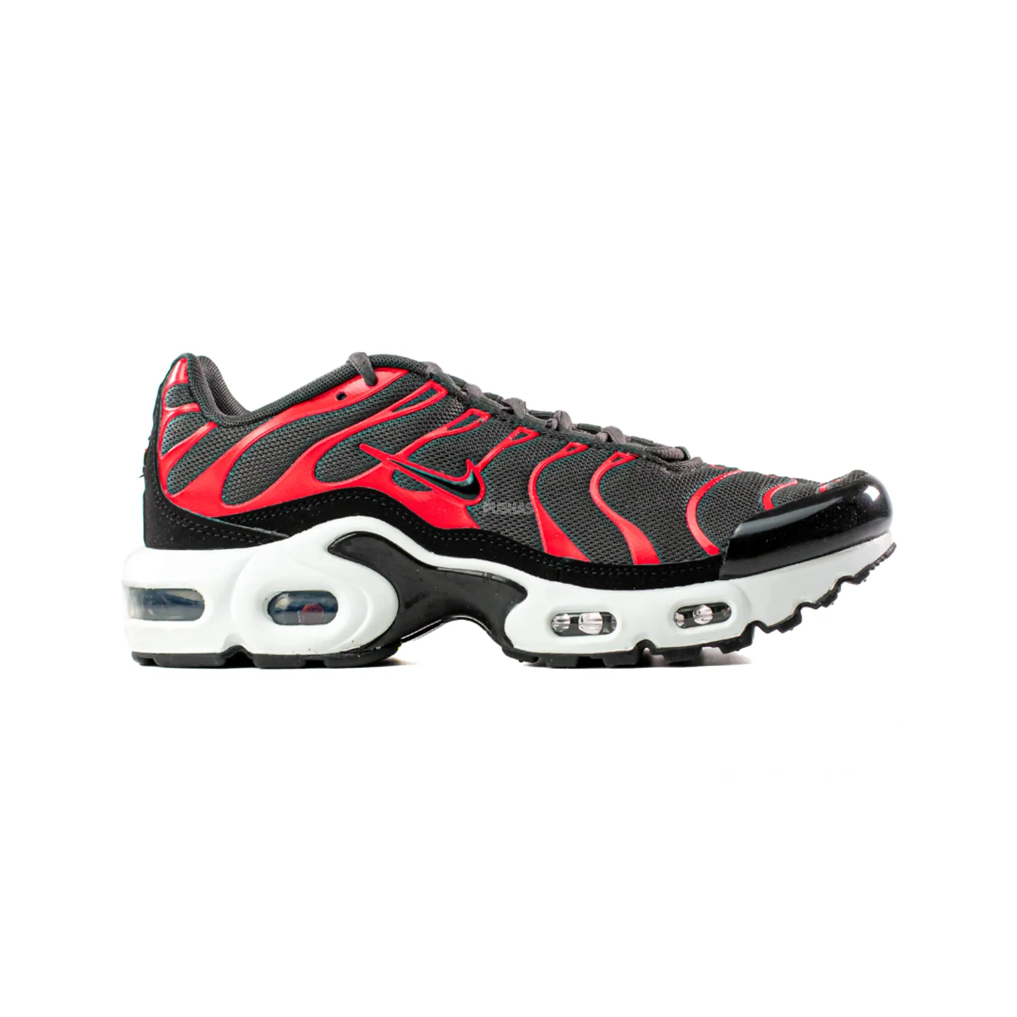 Refined Build Gentle Texture Nike Air Max Plus TN 'Bred' GS (2021)