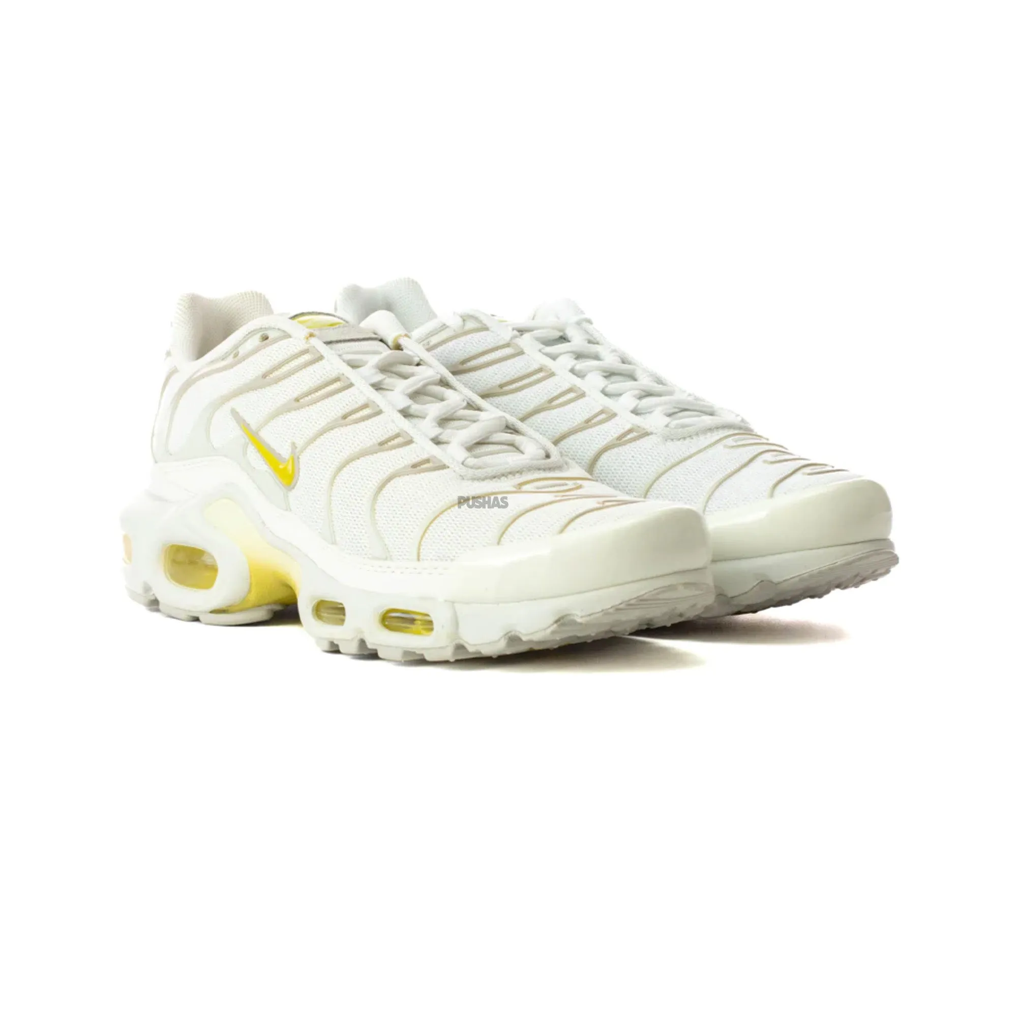 Perfect Fit Bold Finish Nike Air Max Plus TN 'White Bone Celery' Women's (2021)