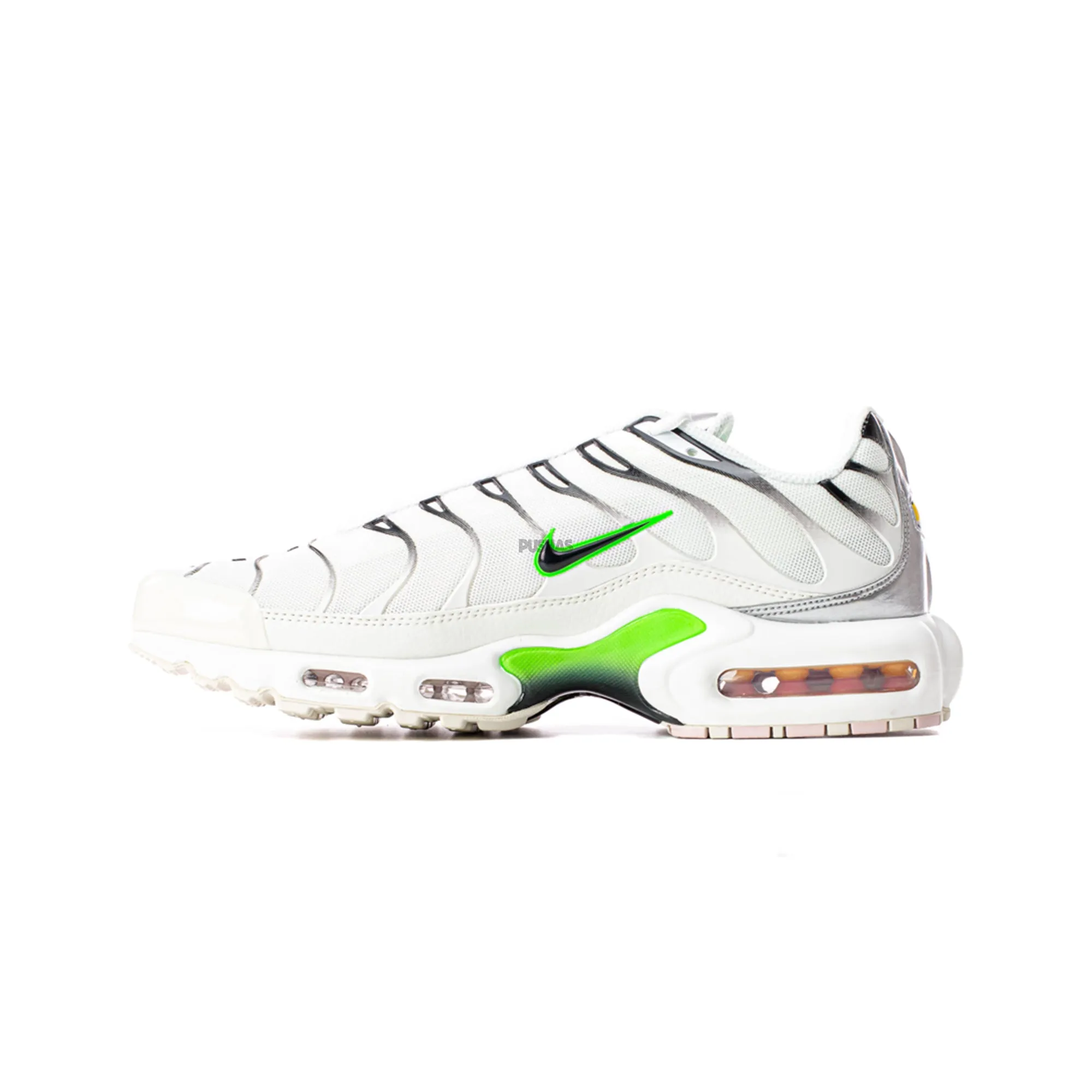Go Mode Cushioned lining Nike Air Max TN Plus 'White Strike Green' Women's (2021)