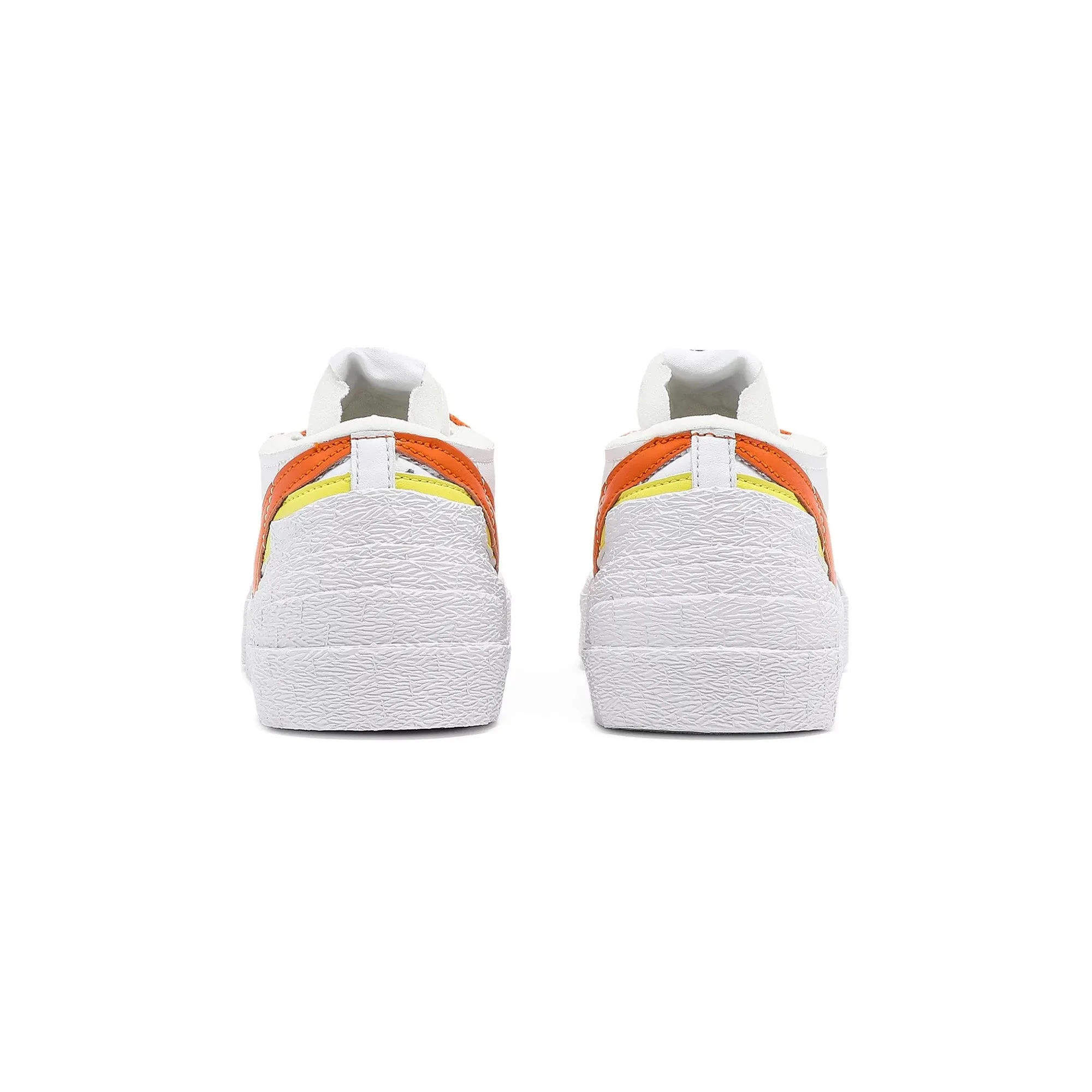 Stability Focus Nike Blazer Low Sacai 'White Magma Orange' (2021)