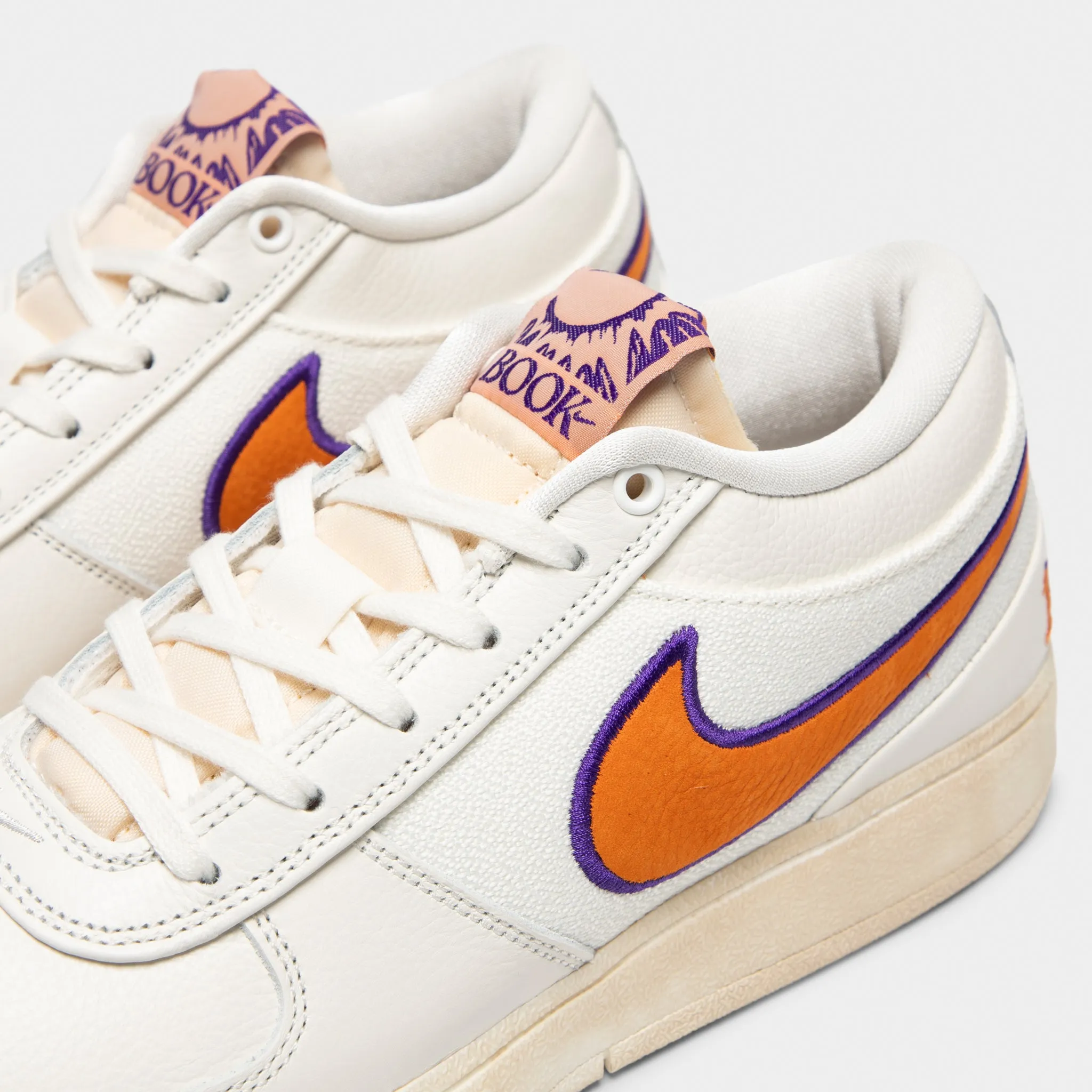 Anti Slip Insole Nike Book 1 Sail / Clay Orange - Court Purple