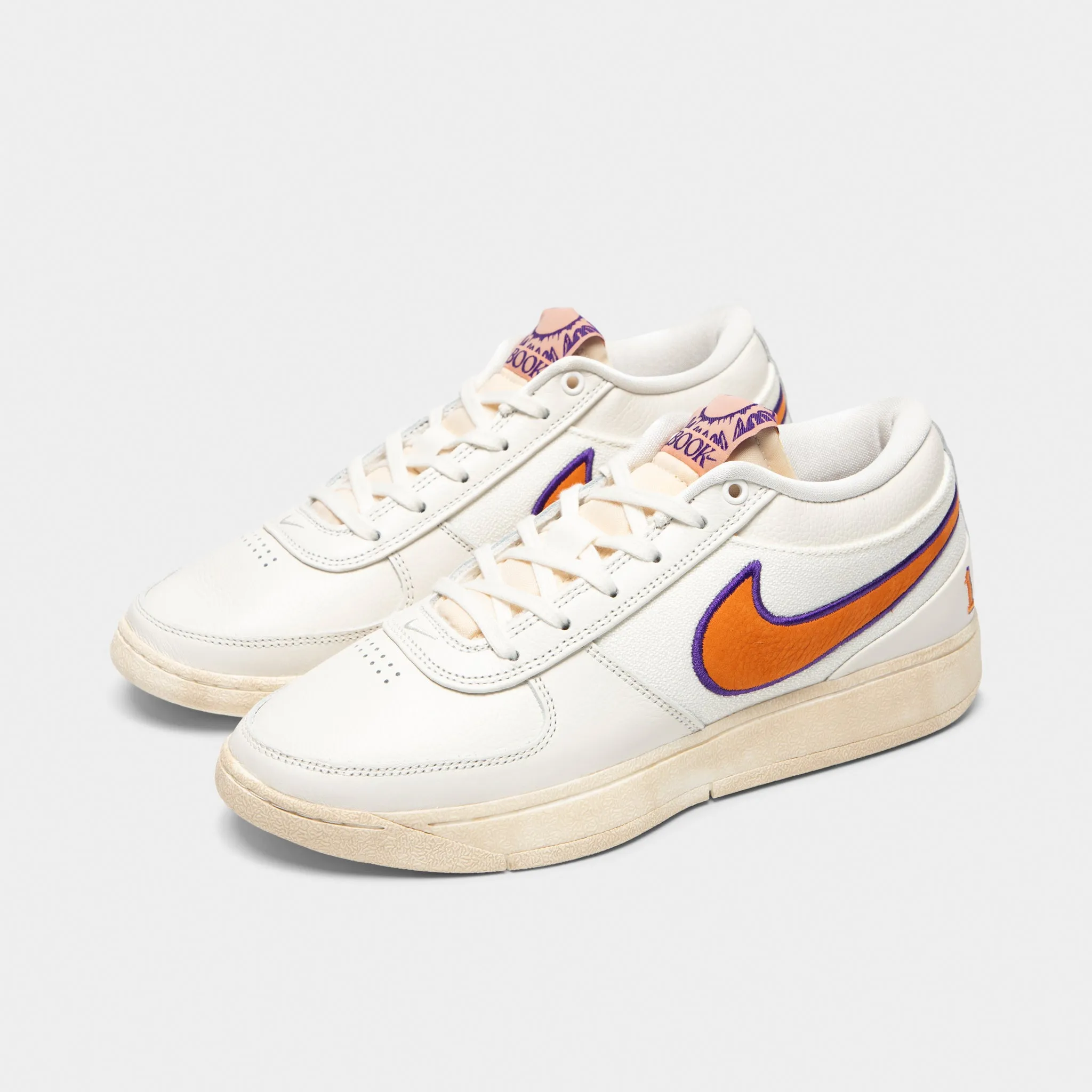 Nike Book 1 Sail / Clay Orange - Court Purple Daily Fashion Comfort System