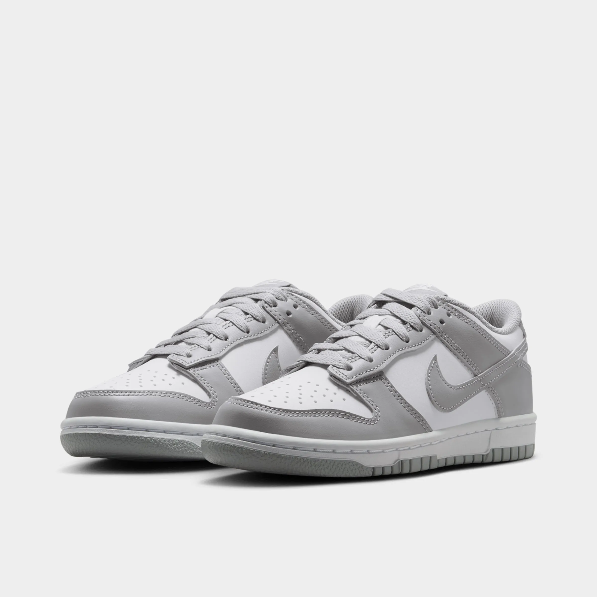 Nike Dunk GS White / Light Smoke Grey - White All-Day Cushioning Foam Wrap