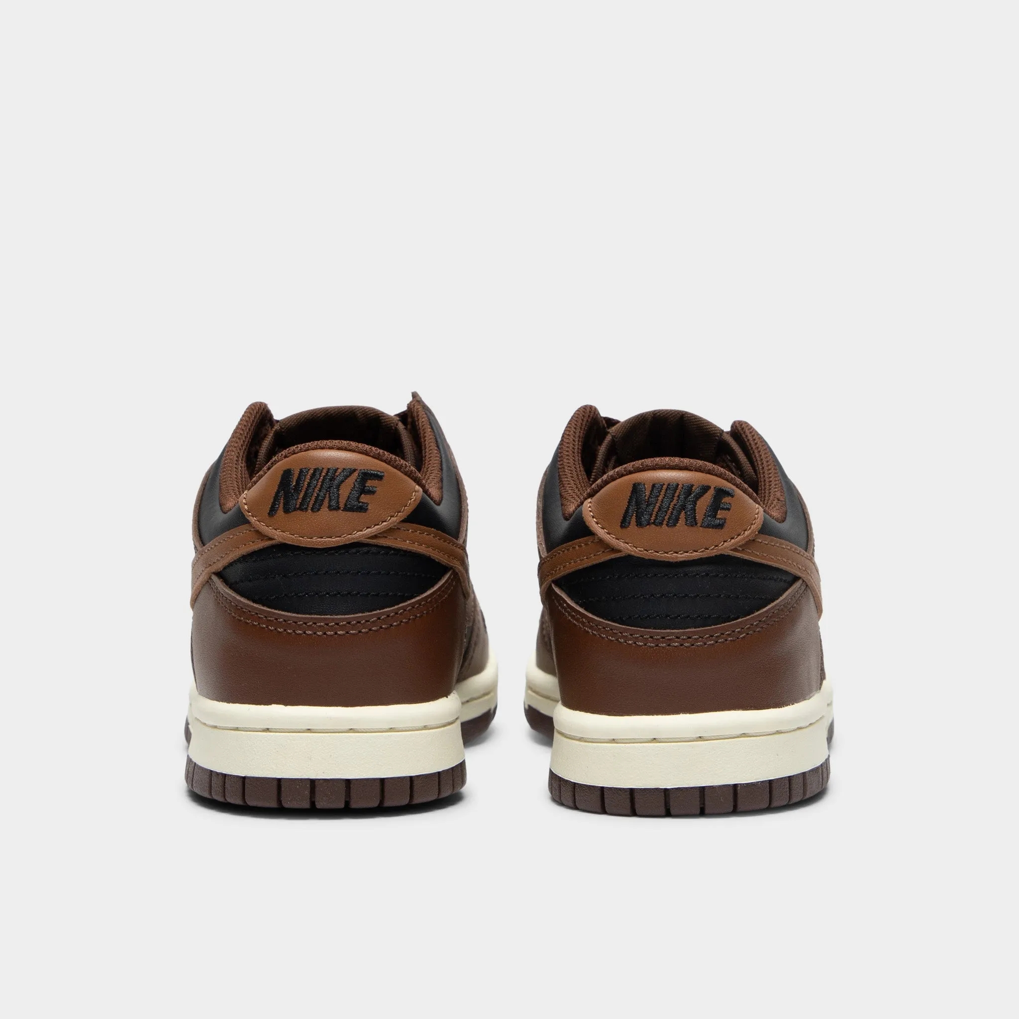 RubberHeel Energy Return Tech Nike Dunk Low GS Black / British Tan - Cacao Wow