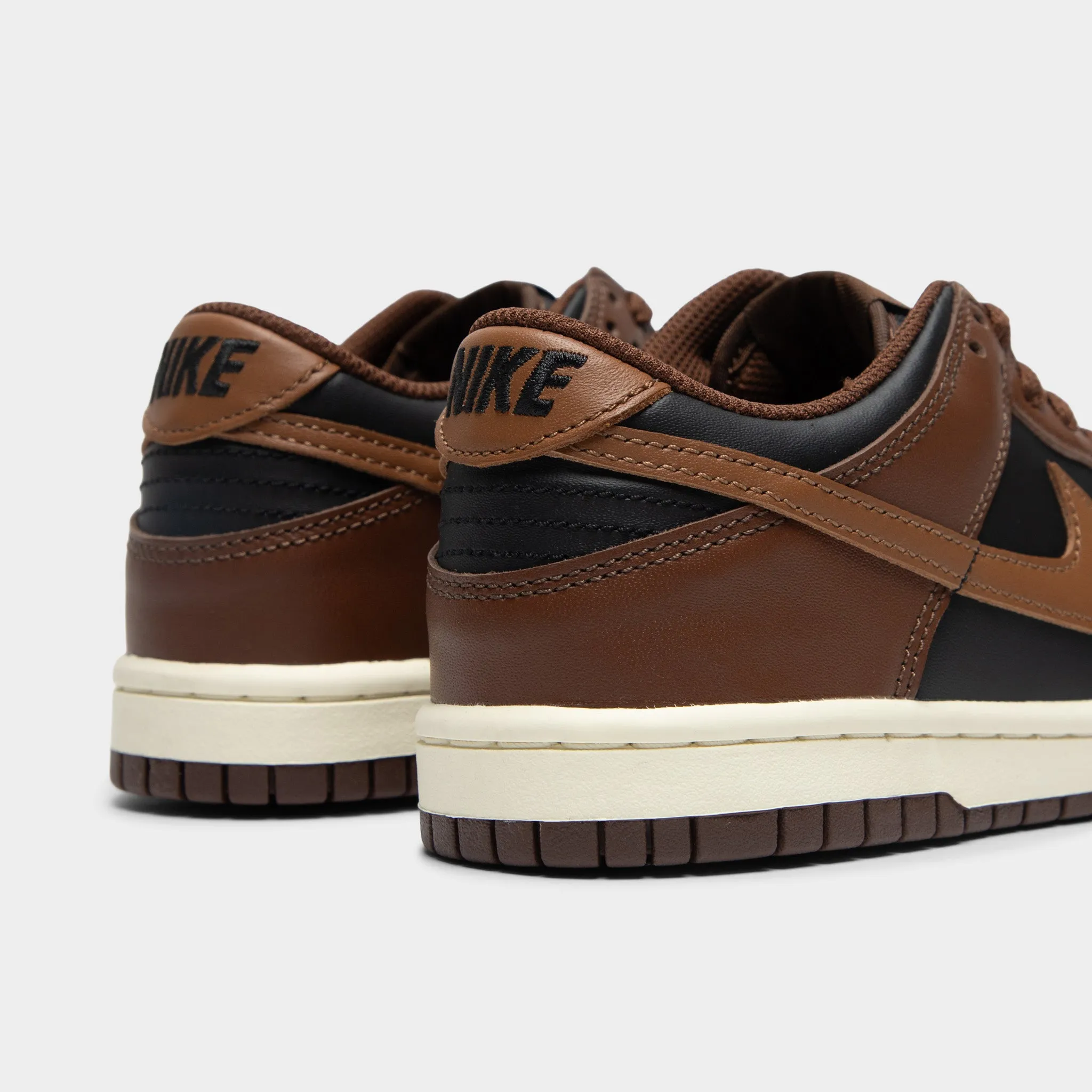Flexible Torsion Bar Ultra Low Profile Nike Dunk Low GS Black / British Tan - Cacao Wow