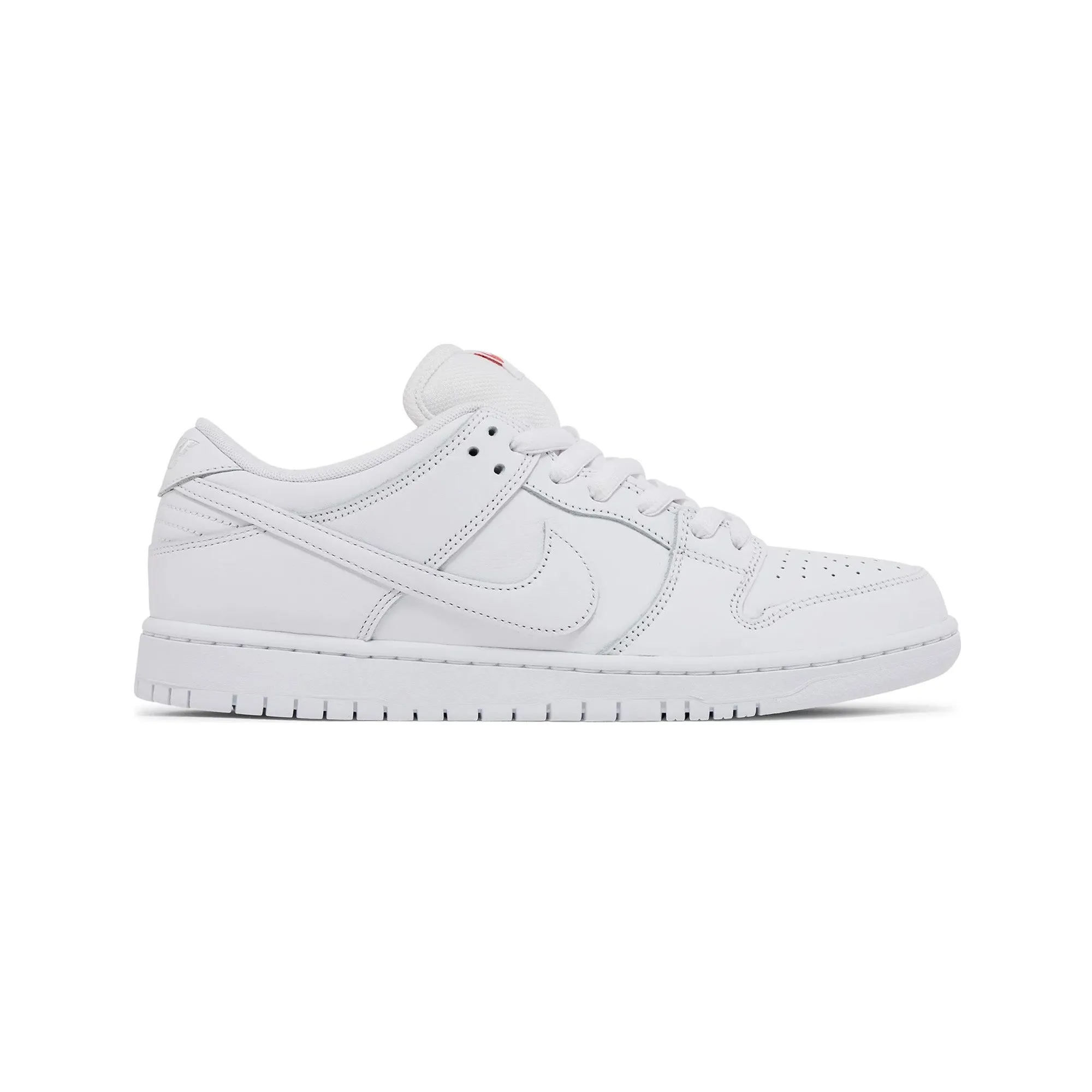 Nike Dunk Low Pro SB 'Triple White' Fitness routine Popular Model