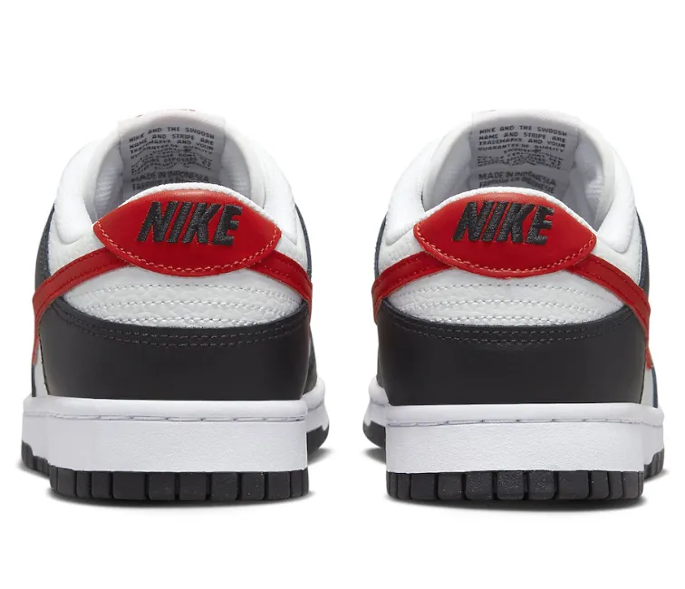 Nike Dunk Low Retro (Red Swoosh Panda) Stitch Free Uppers