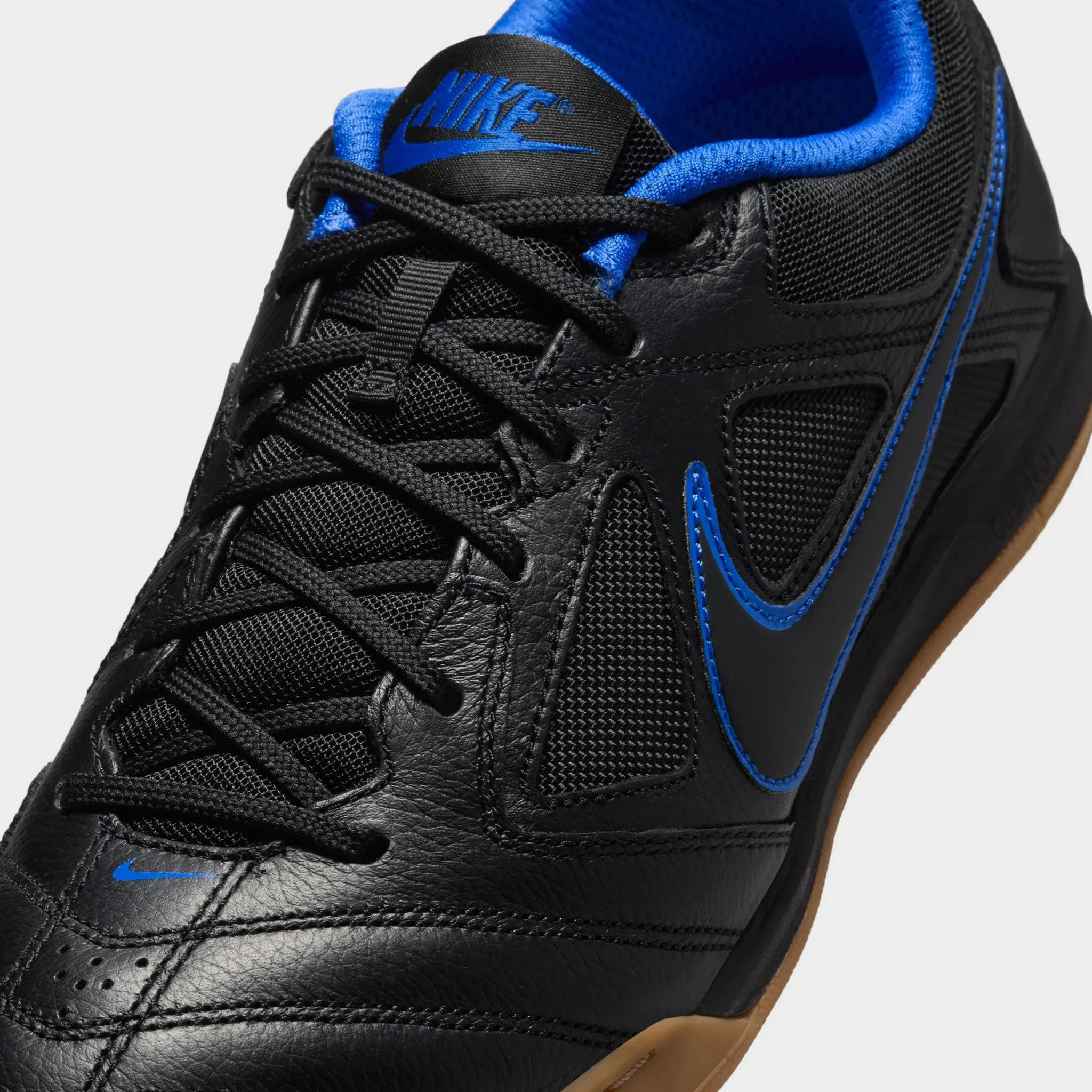 Heel Stabilizer Design Nike Gato Black / Royal Blue - Gum Light Brown