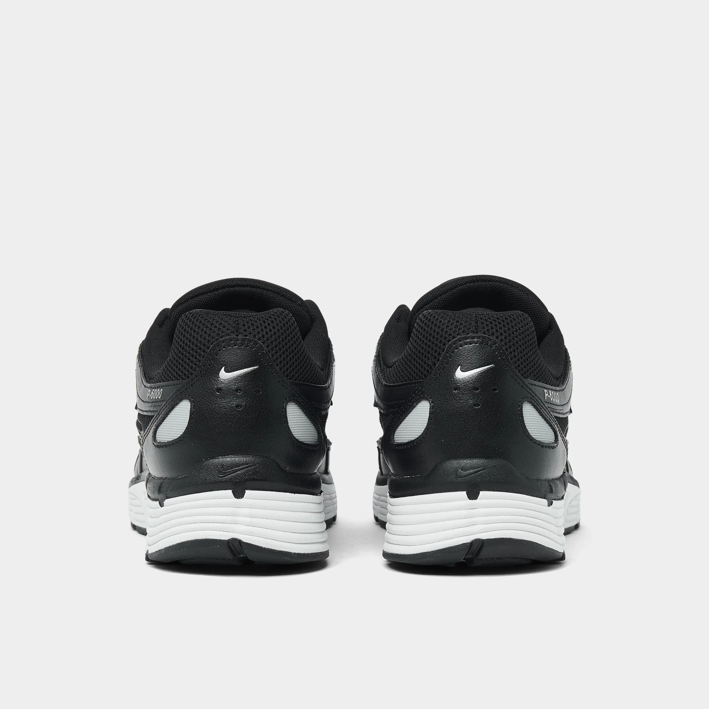Nike P-6000 Black / Black - White Molded Arch Contour