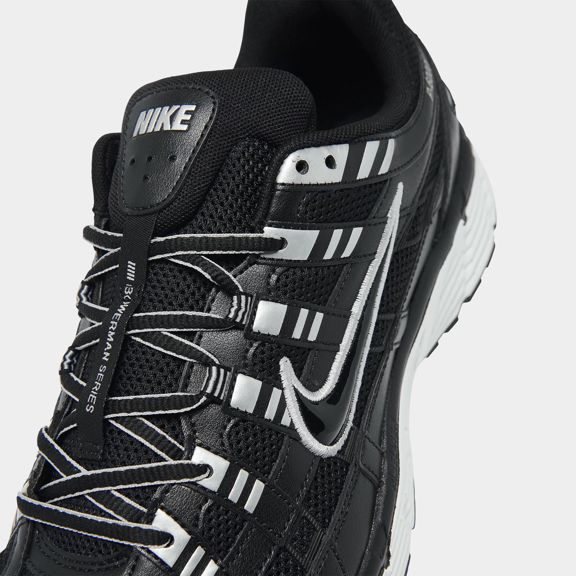 Nike P-6000 Black / Black - White Comfort Fit System