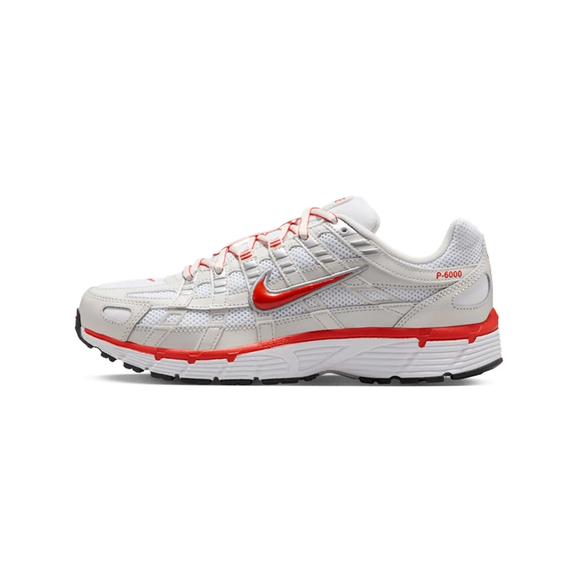 Refined chic Collapsible Heel Design Nike P-6000 'White Platinum Tint Black Picante Red' Women's (2025)