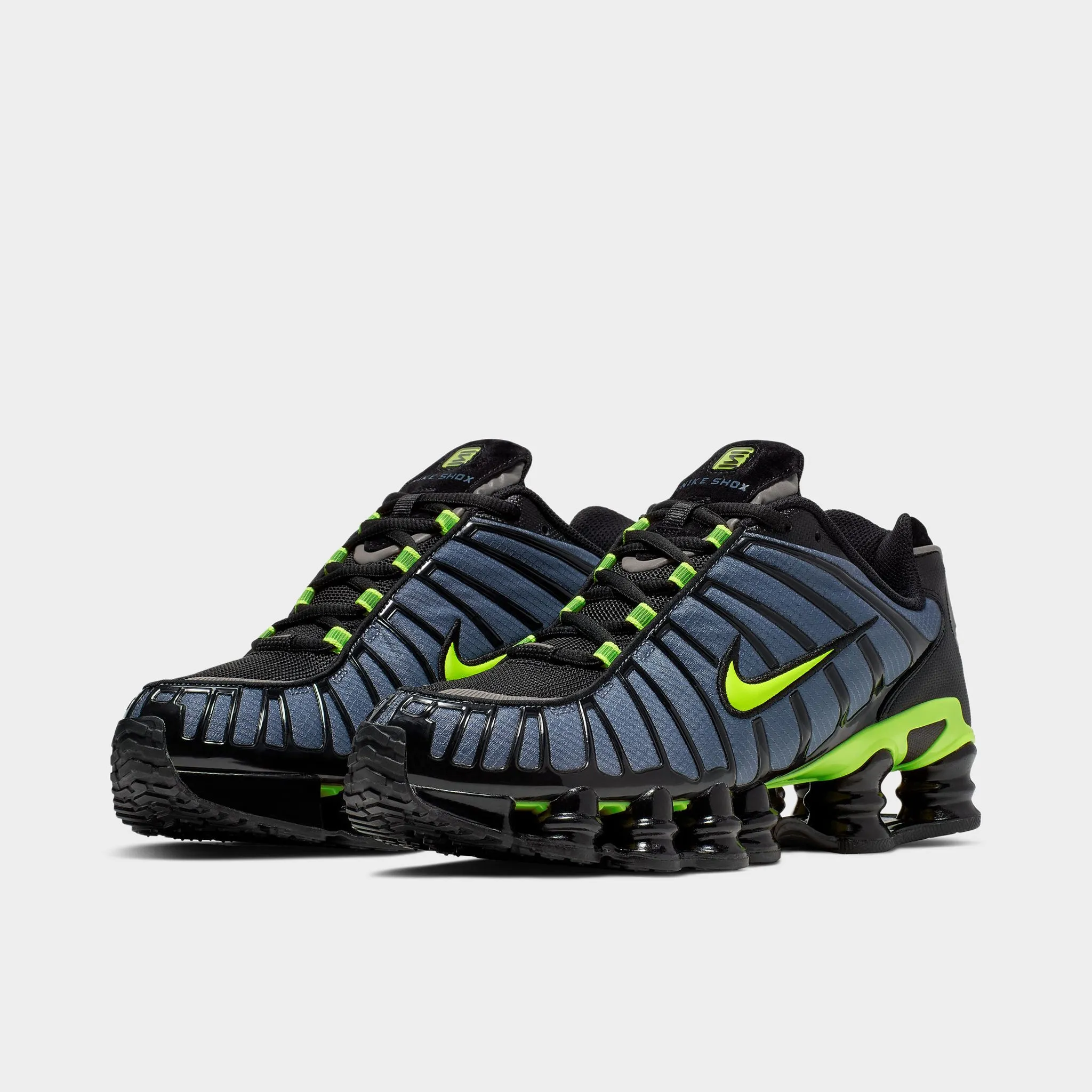 Easy Go Flexible Ride Nike Shox TL Thunderstorm / Volt - Black