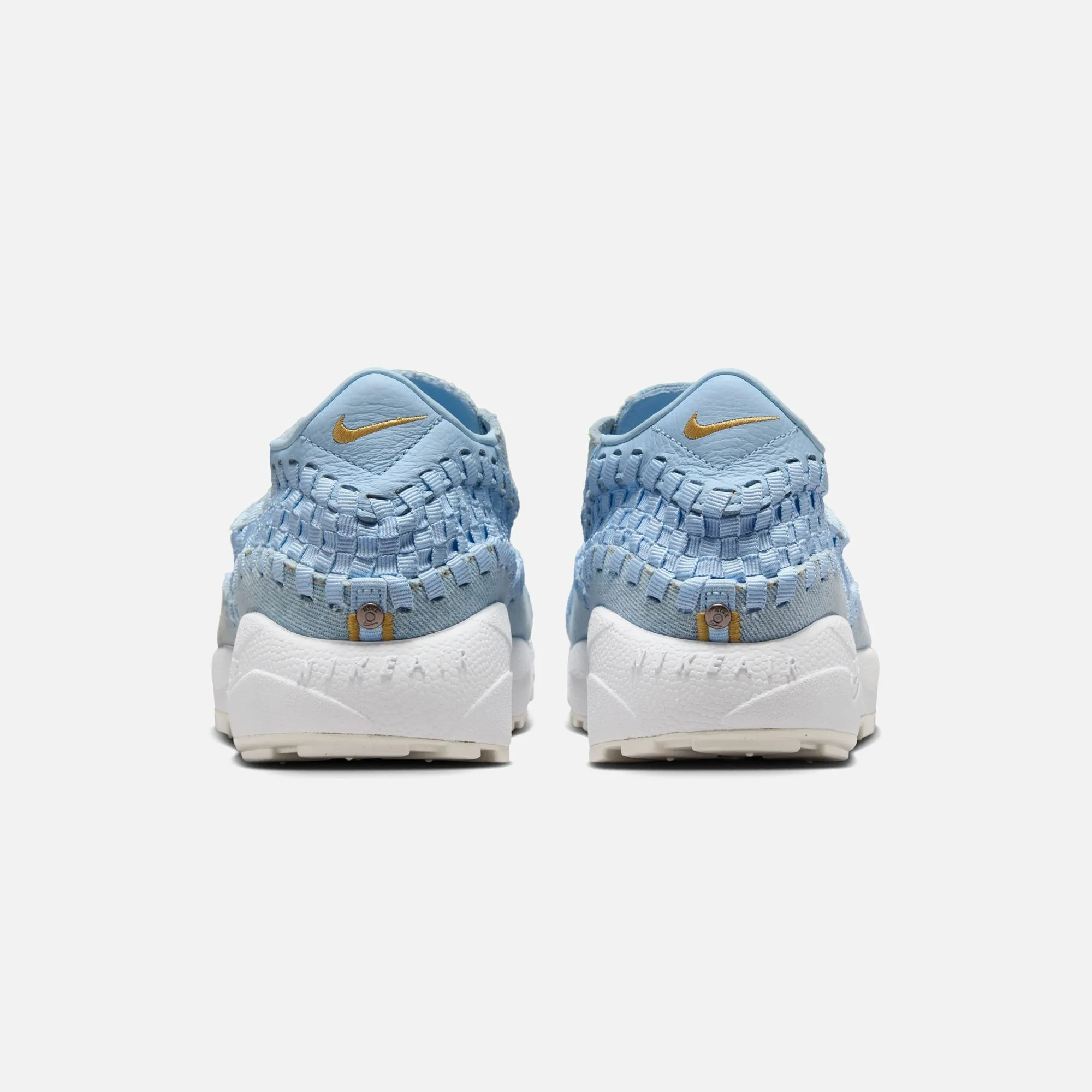 Nike WMNS Air Footscape Woven - Denim / Wheat Gold / Ice Blue / White / Summit White MeshUpper