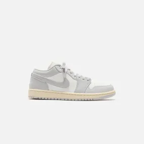 Nike WMNS Air Jordan 1 Low - Sail / Coconut Milk / Neutral Grey Compression Spring System