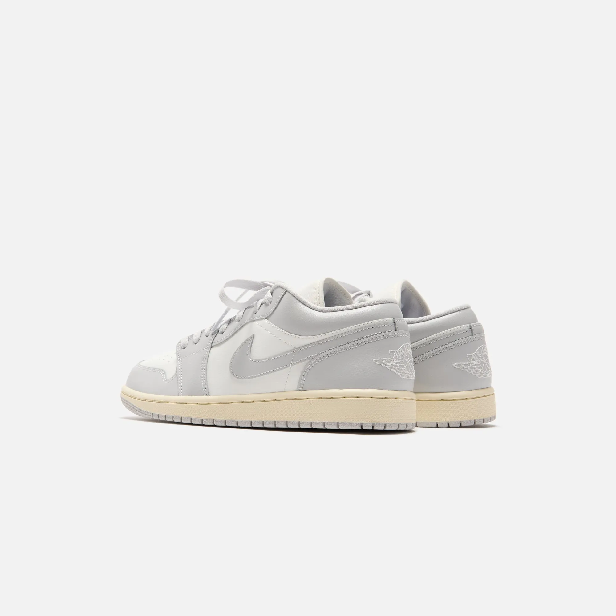 Nike WMNS Air Jordan 1 Low - Sail / Coconut Milk / Neutral Grey Rigidity Control