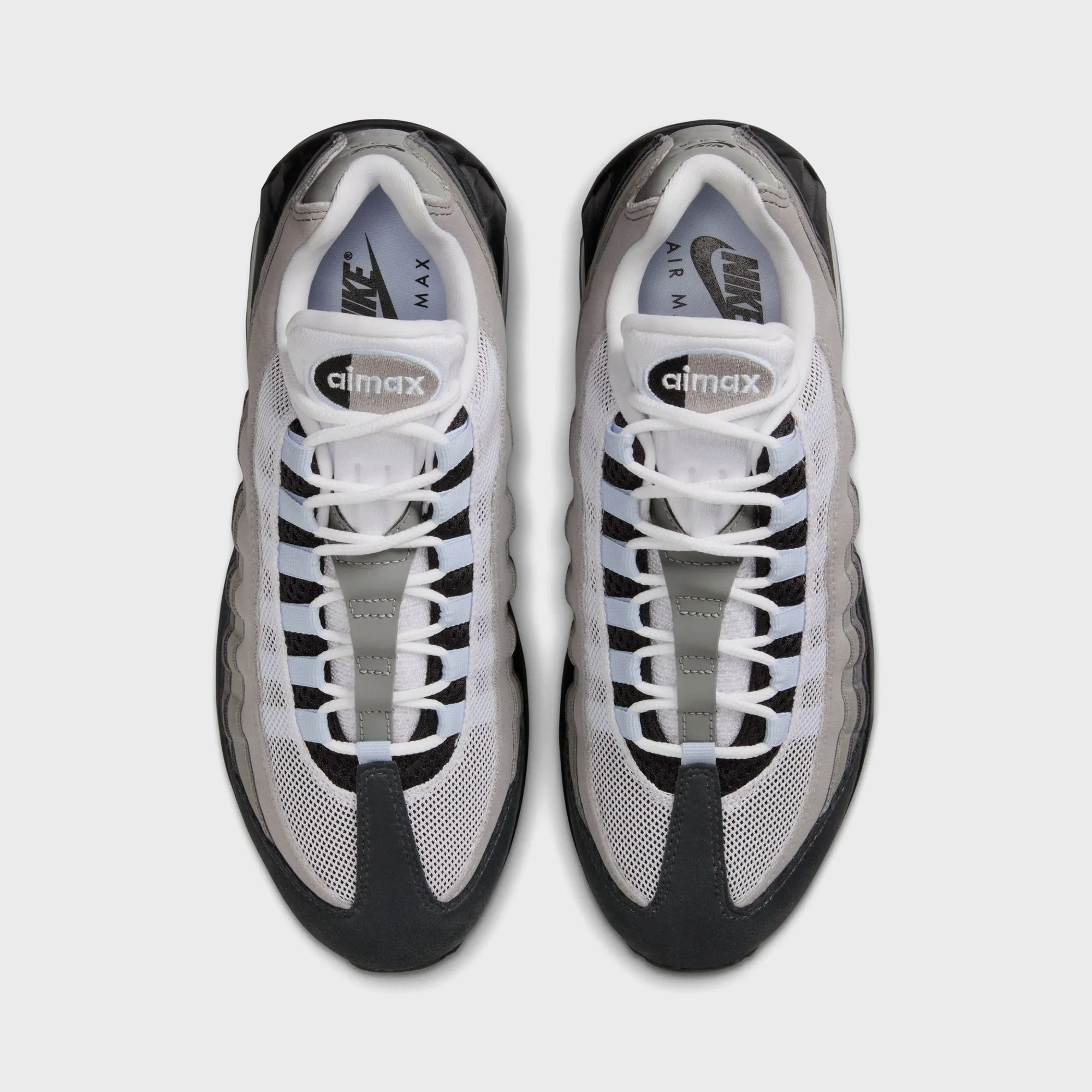 Indoor Use Nike WMNS Air Max 95 OG - Black / Blue Tint / White / Medium Grey