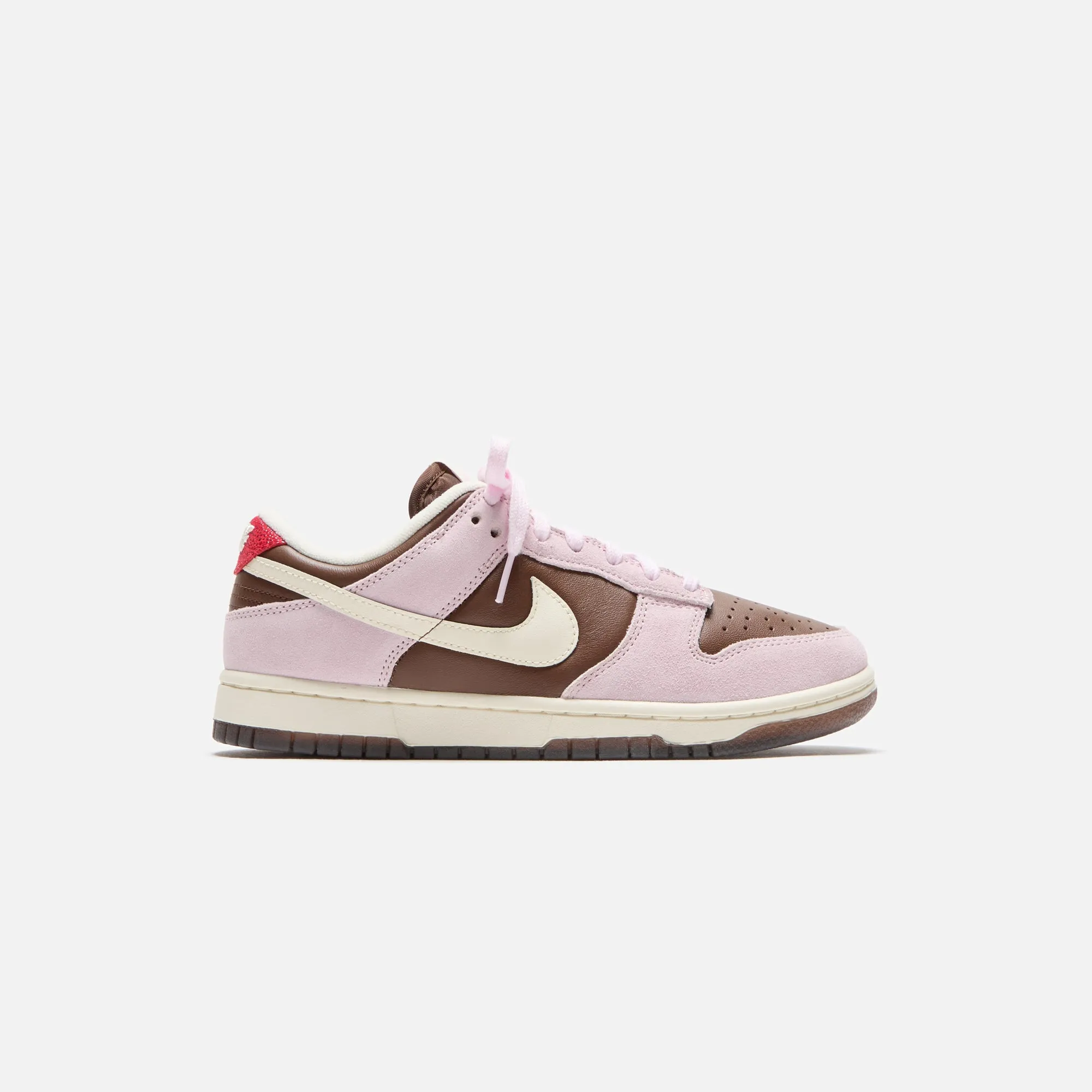 Hygroscopic Inner Layer Posture Help Nike WMNS Dunk Low - Cacao Wow / Pale Ivory / Pink Foam