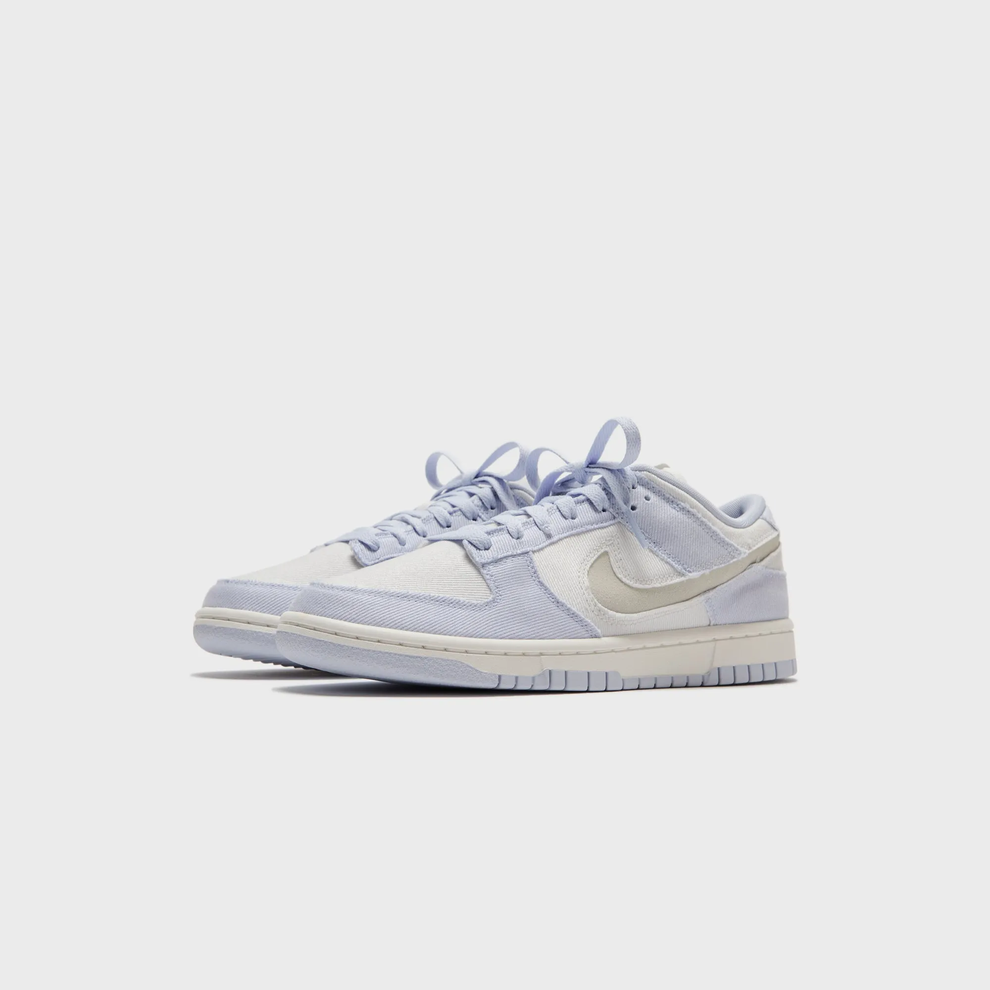 Nike WMNS Dunk Low - Sea Ghost / Summit White / Platinum Upgraded flexibility Anti Slip Outsole