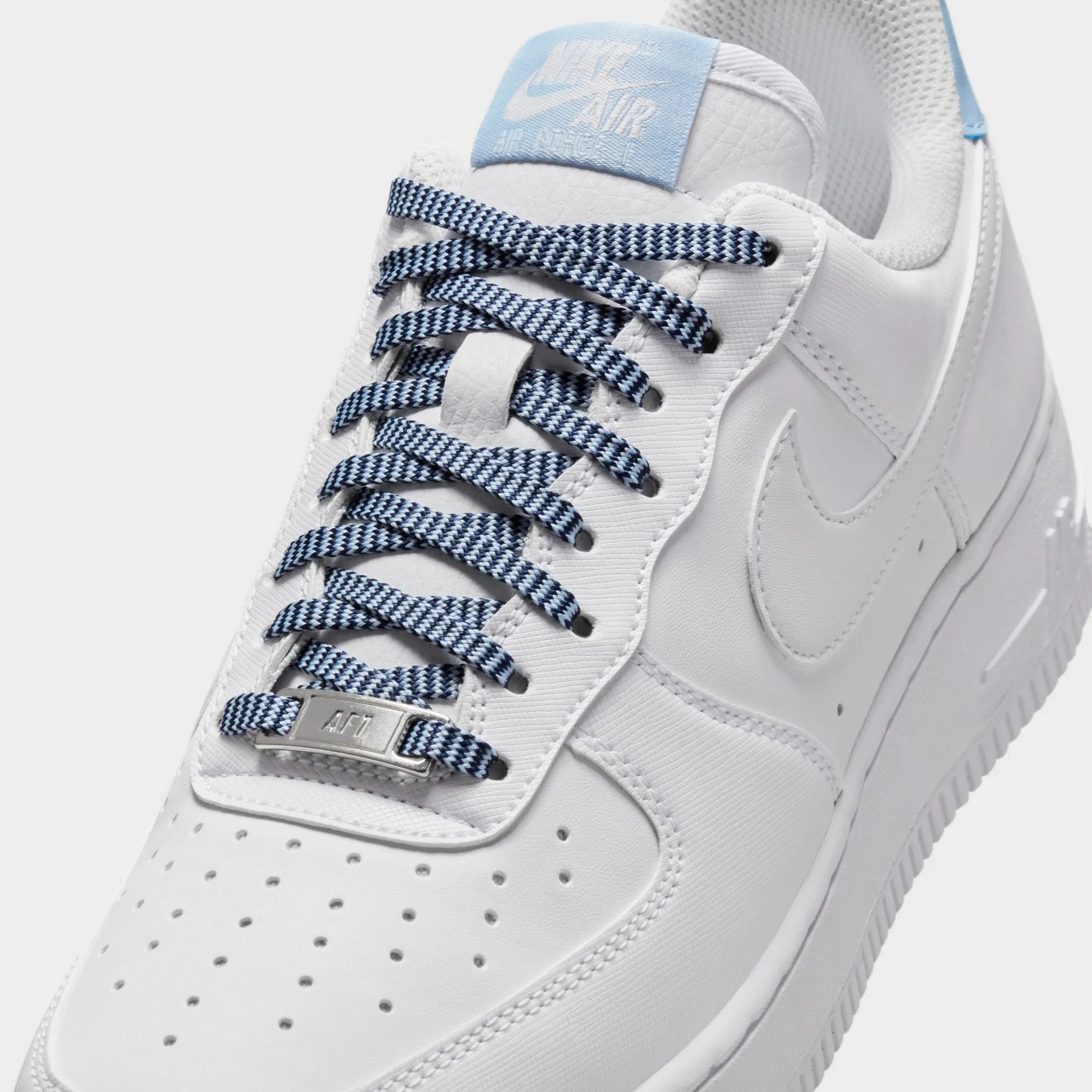 Nike Women's Air Force 1 '07 Next Nature White / Light Armory Blue Freedom Walk