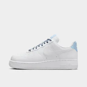 Comfortable Slim Form Nike Women's Air Force 1 '07 Next Nature White / Light Armory Blue