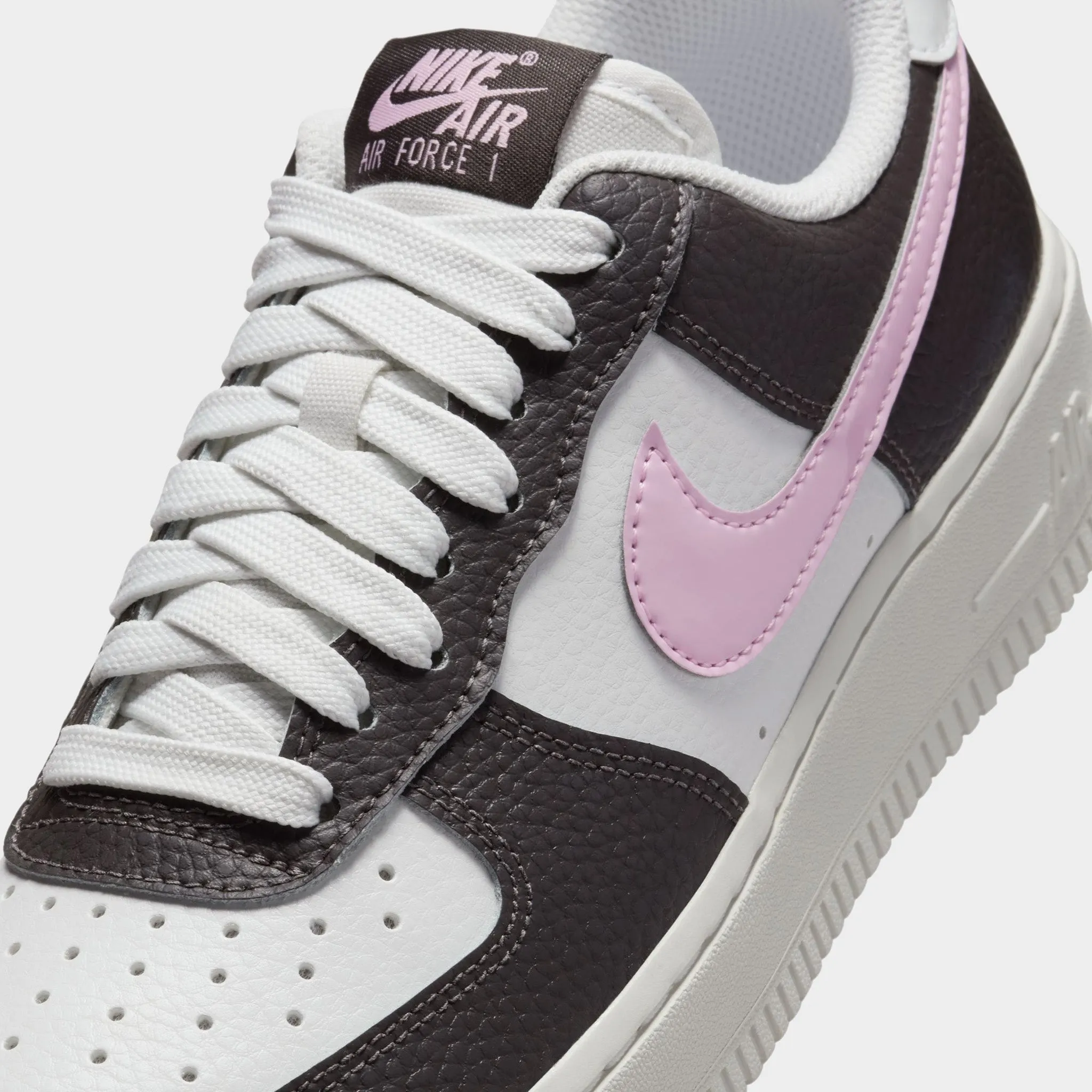 Recycled Rubber Stylish performance Nike Women's Air Force 1 '07 Summit White / Pink Foam - Medium Ash
