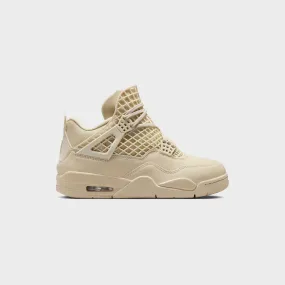 Adaptive Fit Design All-Weather Performance Nike Women's Air Jordan 4 - Net Rattan / Rattan / Metallic Gold