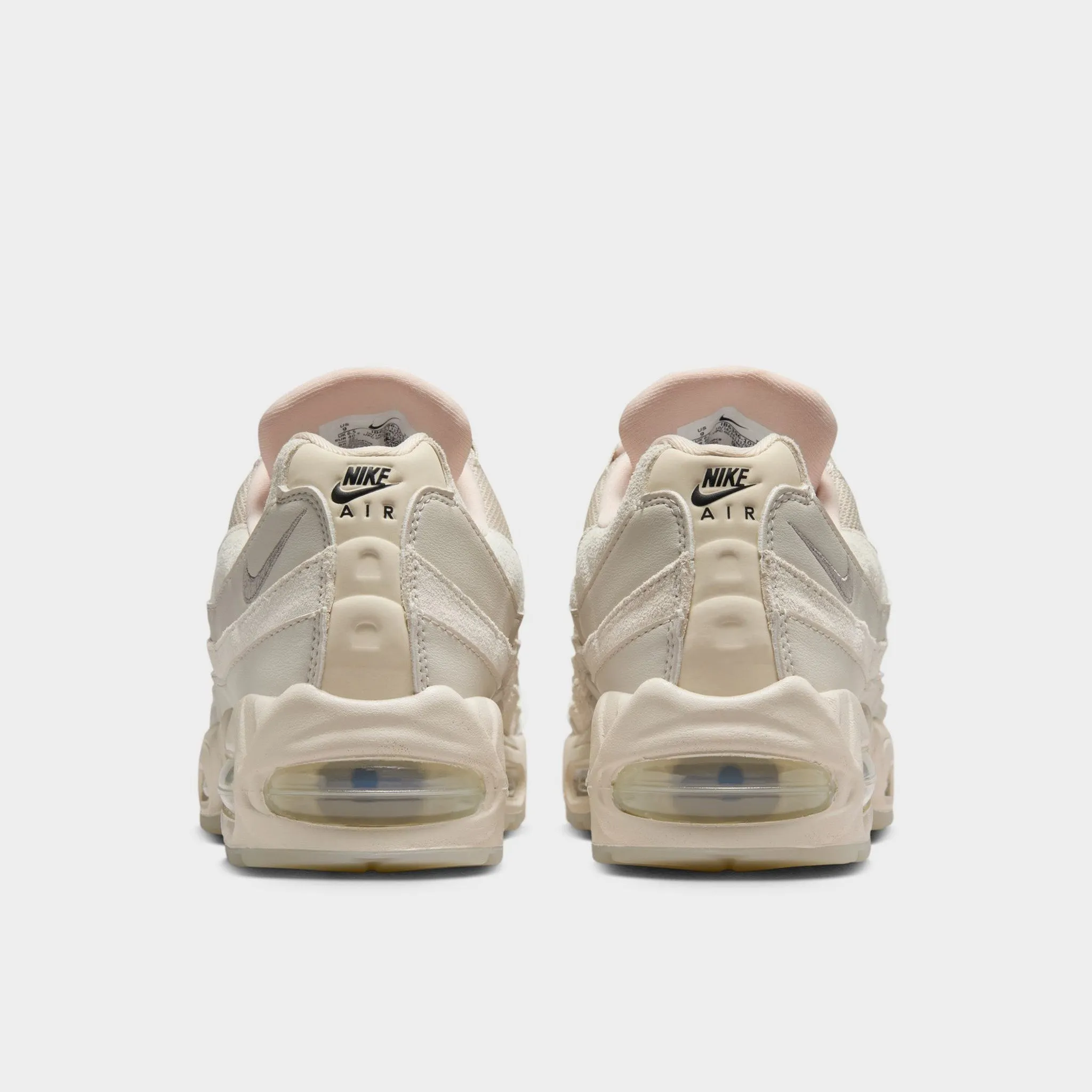 Nike Women's Air Max 95 Light Orewood Brown / Phantom - Platinum Tint Cool Interior Breathable wear